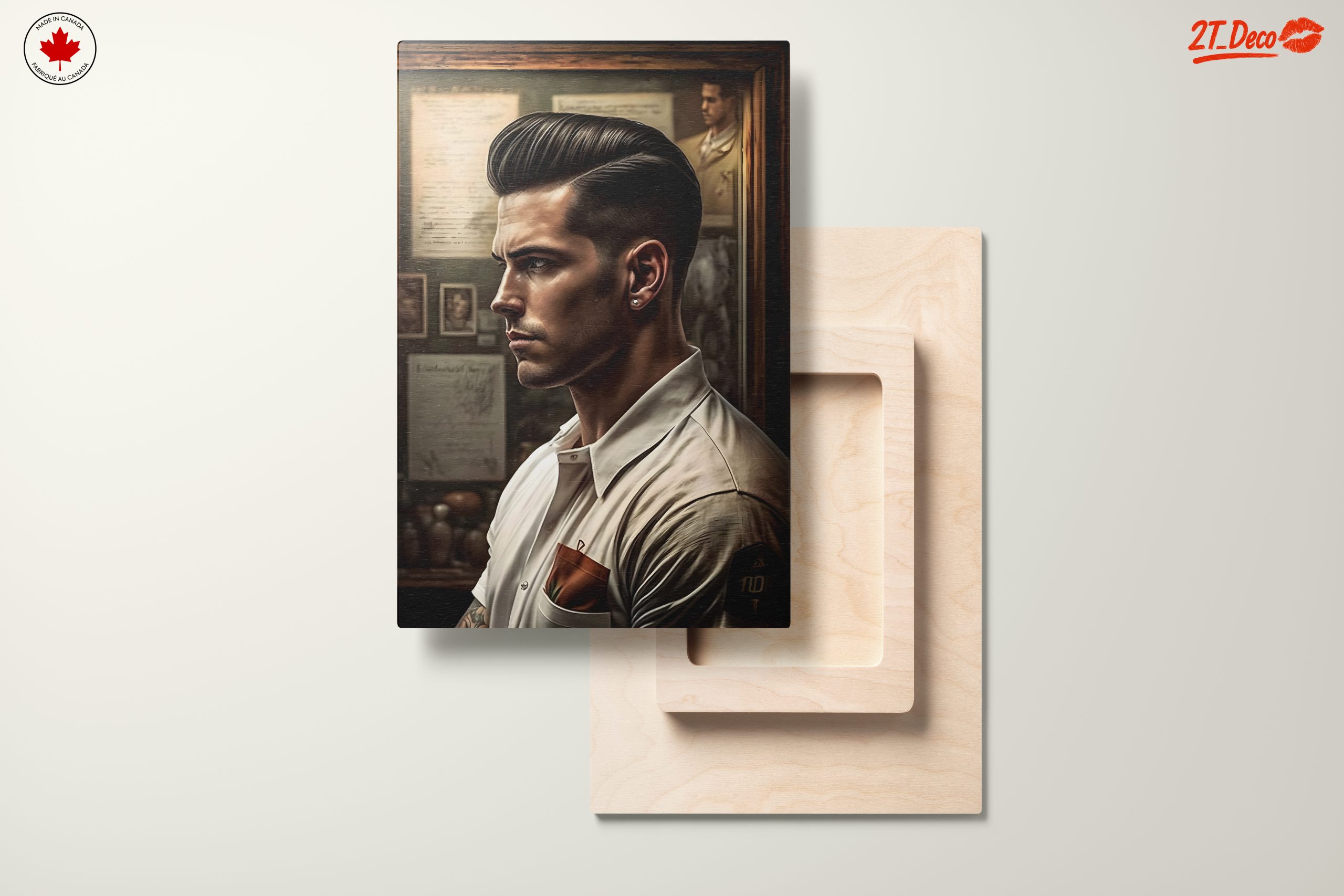 Stylized Contemporary Male Portrait 2 - Image 11