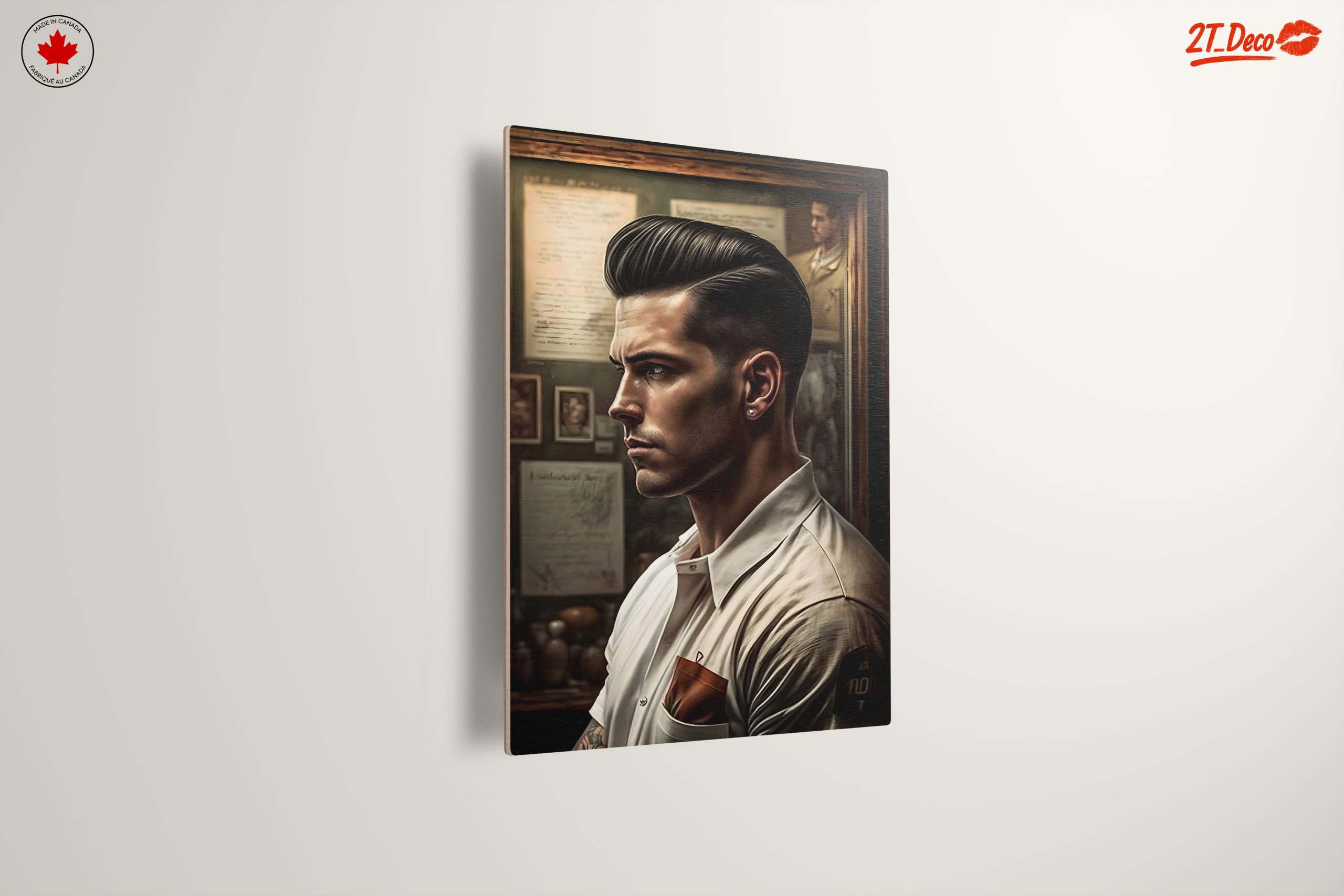 Stylized Contemporary Male Portrait 2 - Image 13