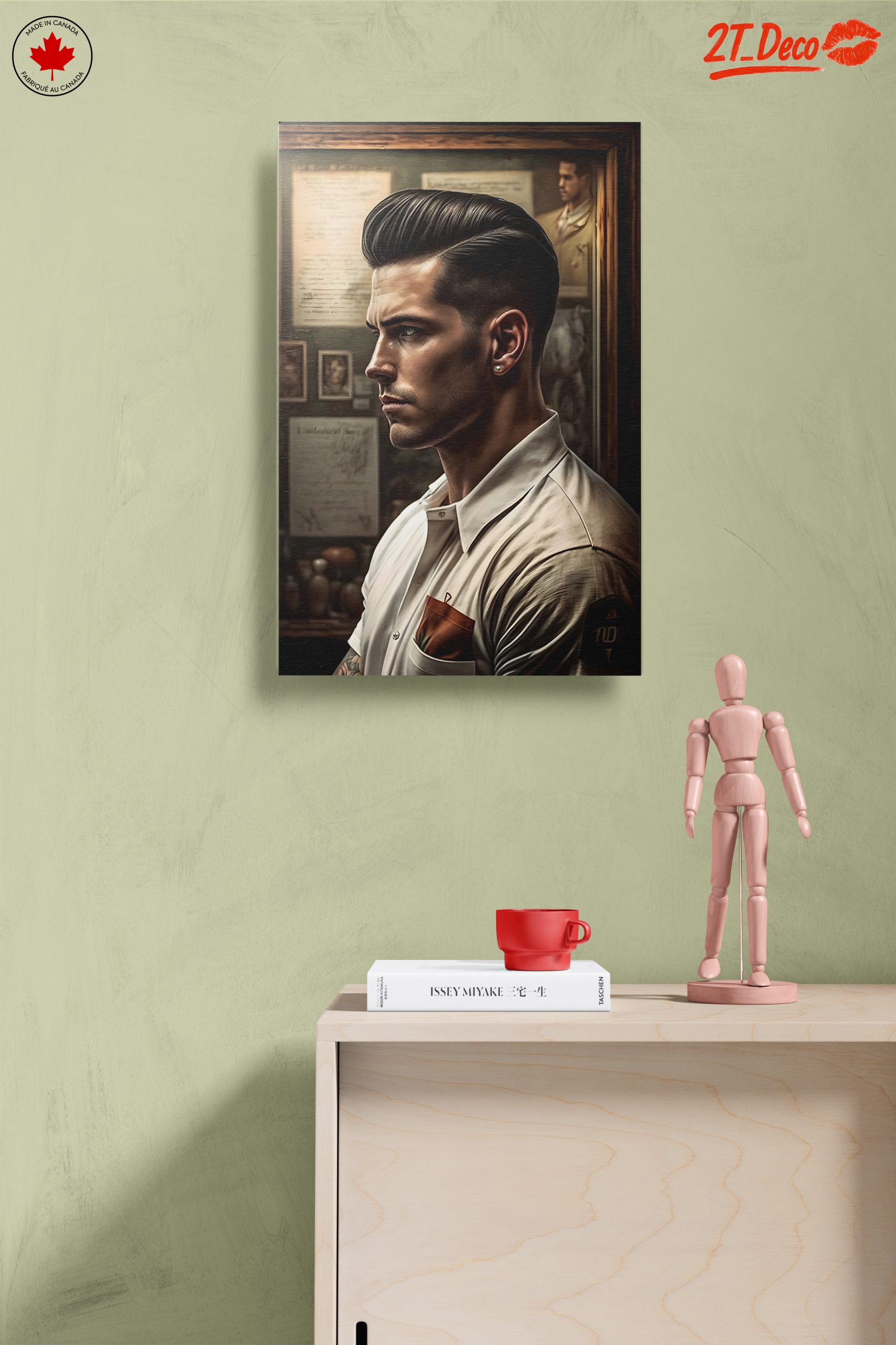 Stylized Contemporary Male Portrait 2 - Image 14