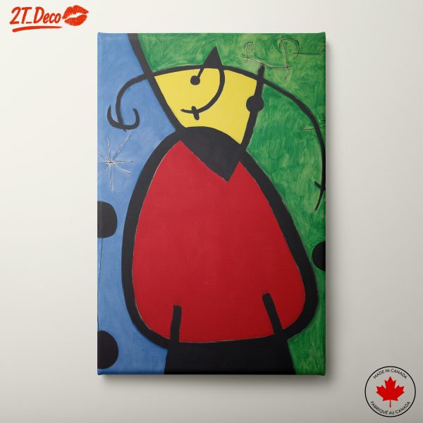 Vibrant Modern Abstract Figure Art 5