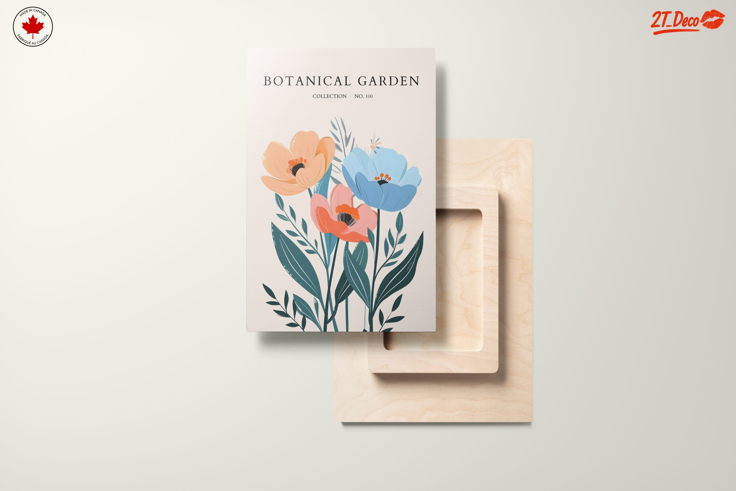 Stylized Botanical Garden Floral Art 4 - Image 11