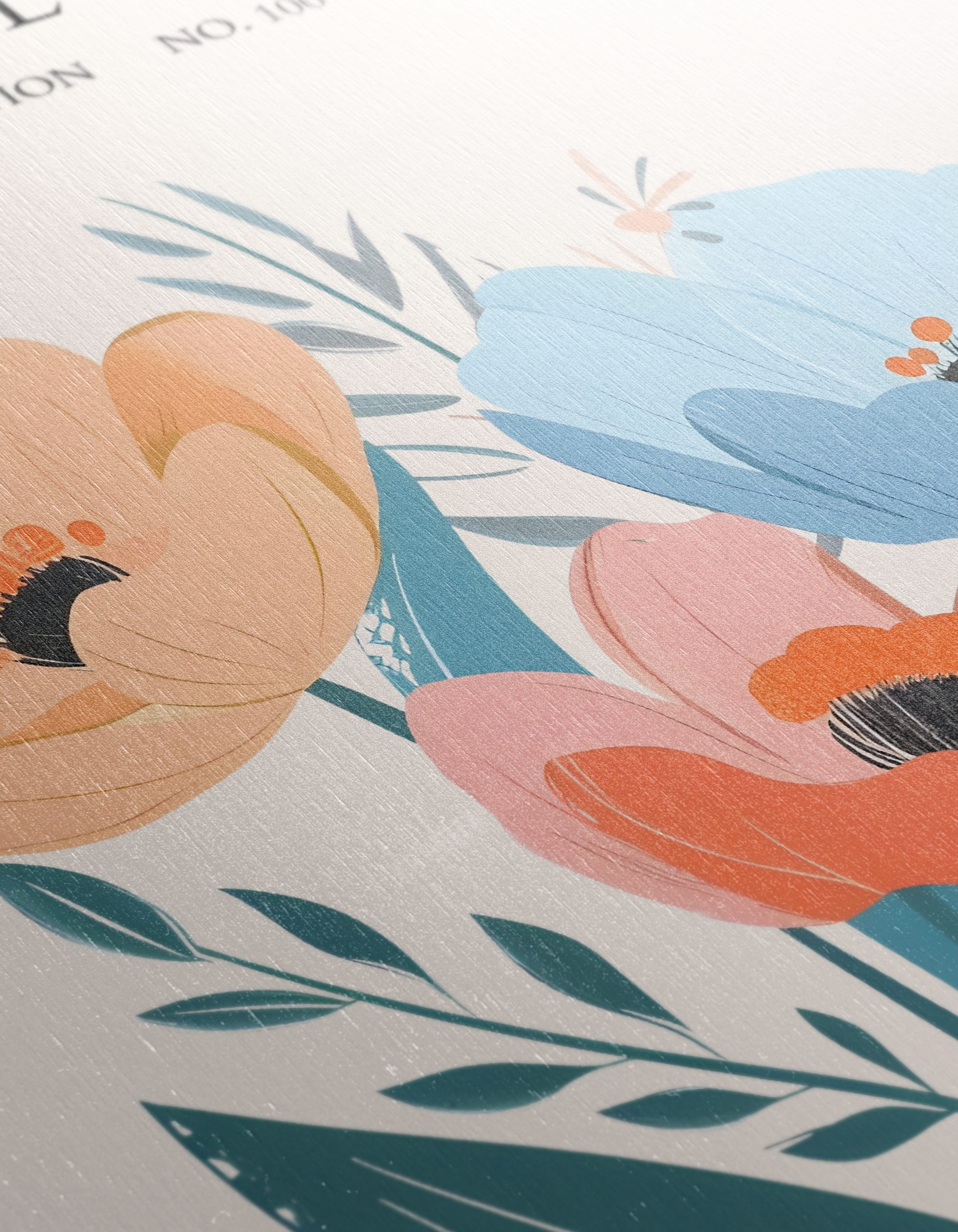 Stylized Botanical Garden Floral Art 4 - Image 12
