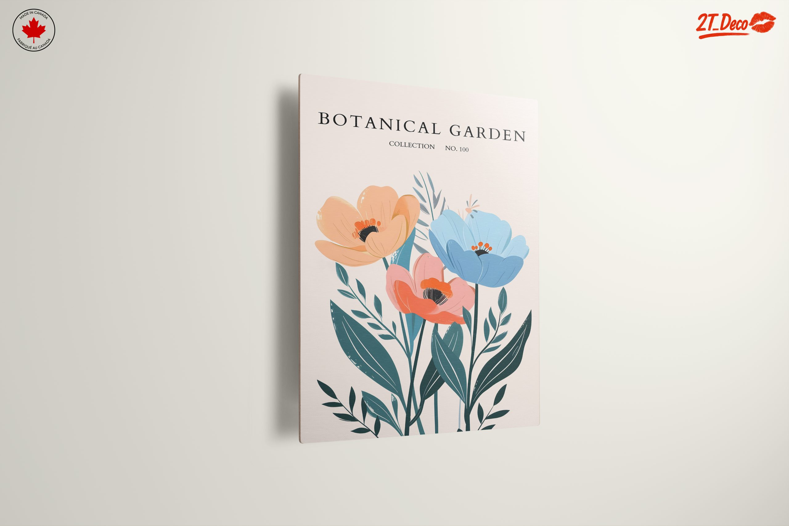 Stylized Botanical Garden Floral Art 4 - Image 13