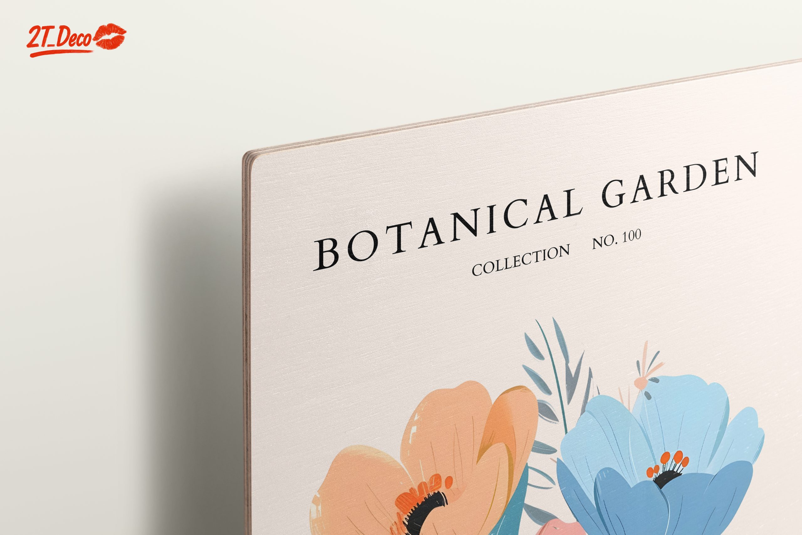 Stylized Botanical Garden Floral Art 4 - Image 15