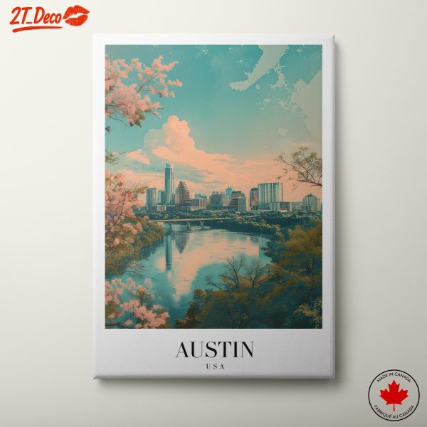 Austin Cityscape Urban Art