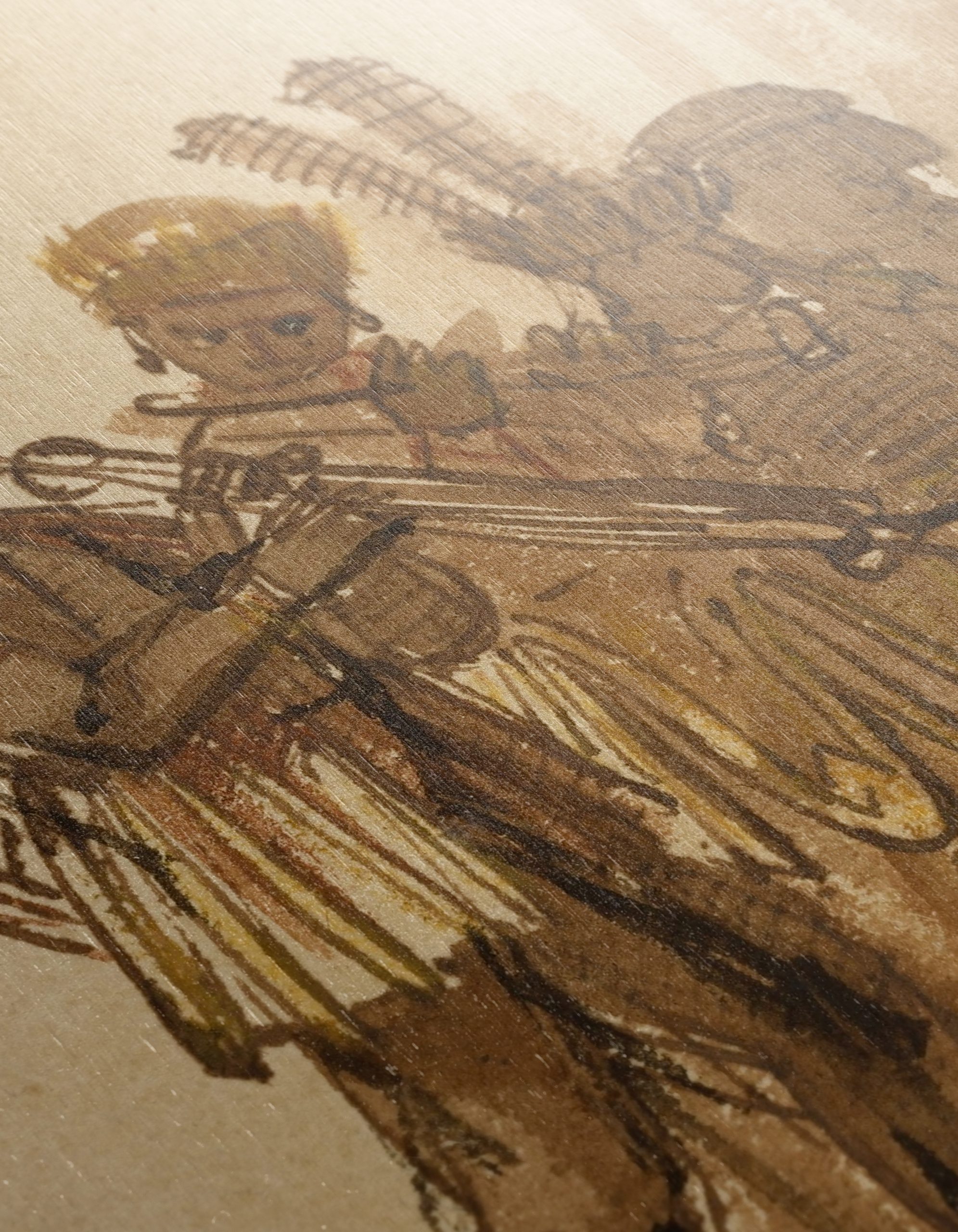 Cultural Musicians Artwork Featuring Traditional Attire - Image 12