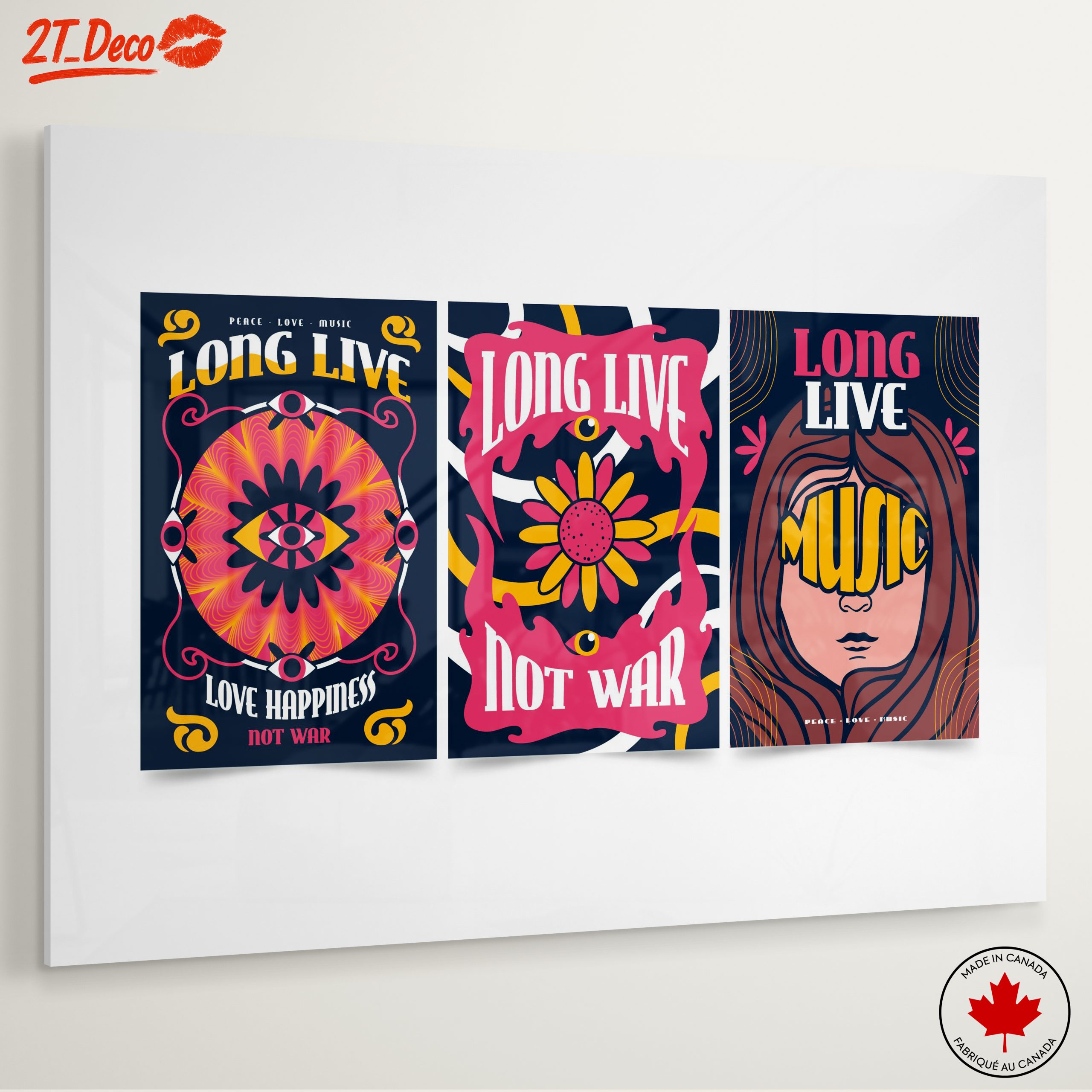 Long Live Music and Peaceful Happiness Art - Image 6