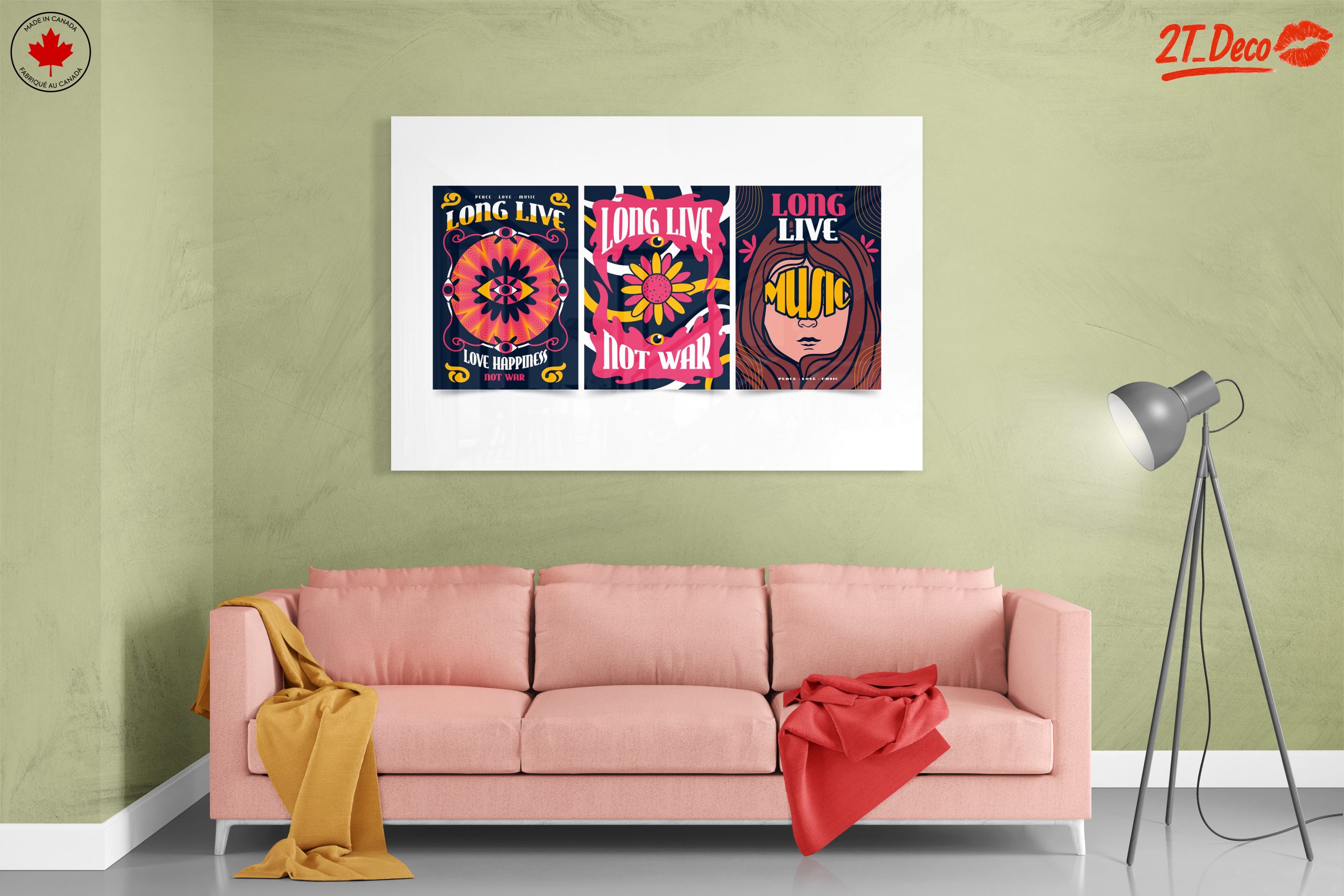 Long Live Music and Peaceful Happiness Art - Image 7