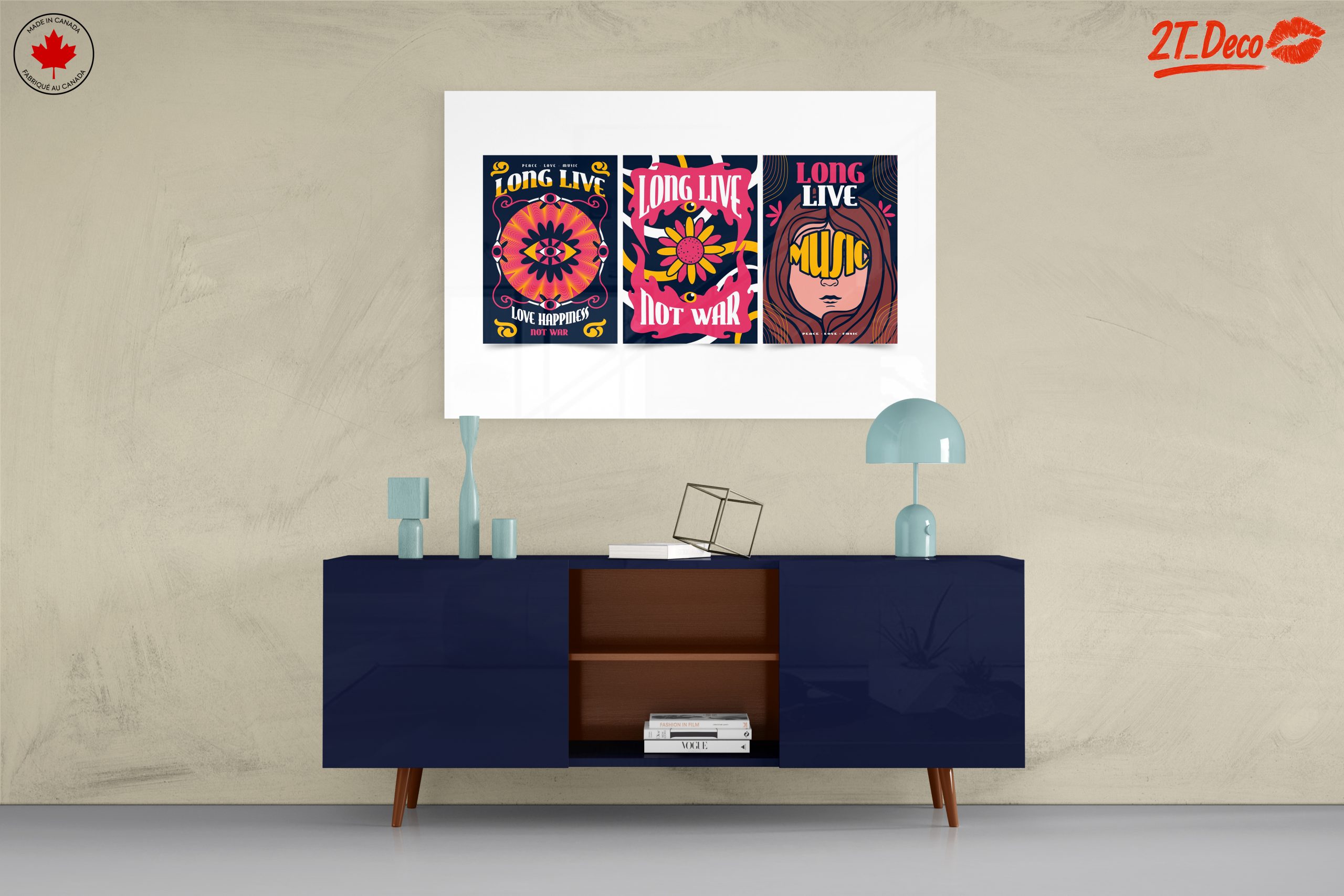 Long Live Music and Peaceful Happiness Art - Image 8