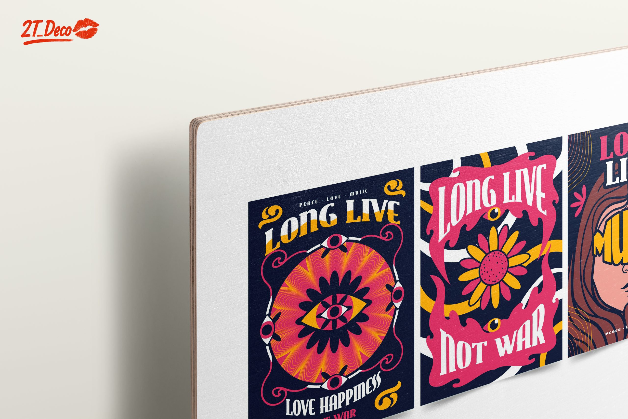 Long Live Music and Peaceful Happiness Art - Image 15