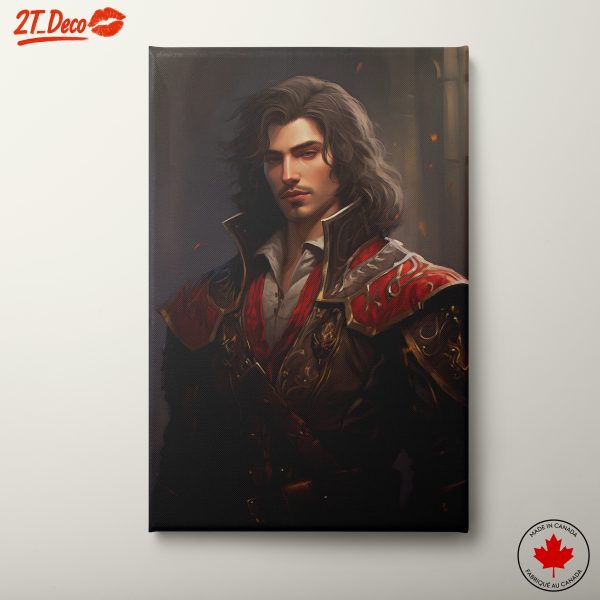 Stylized Portrait of a Historical Character