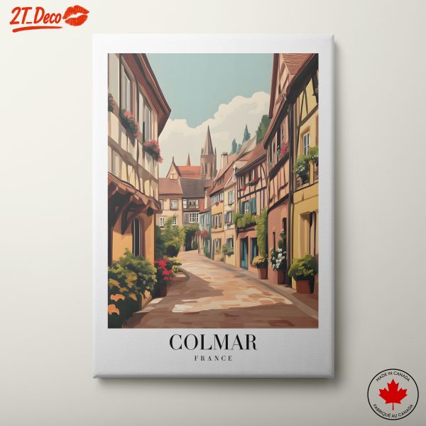 Charming Urban Landscape of Colmar, France