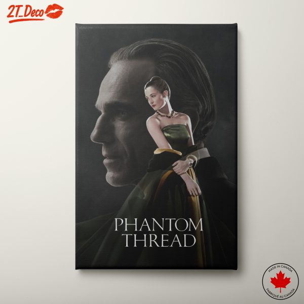 Stylized Contemporary Portraits of Phantom Thread