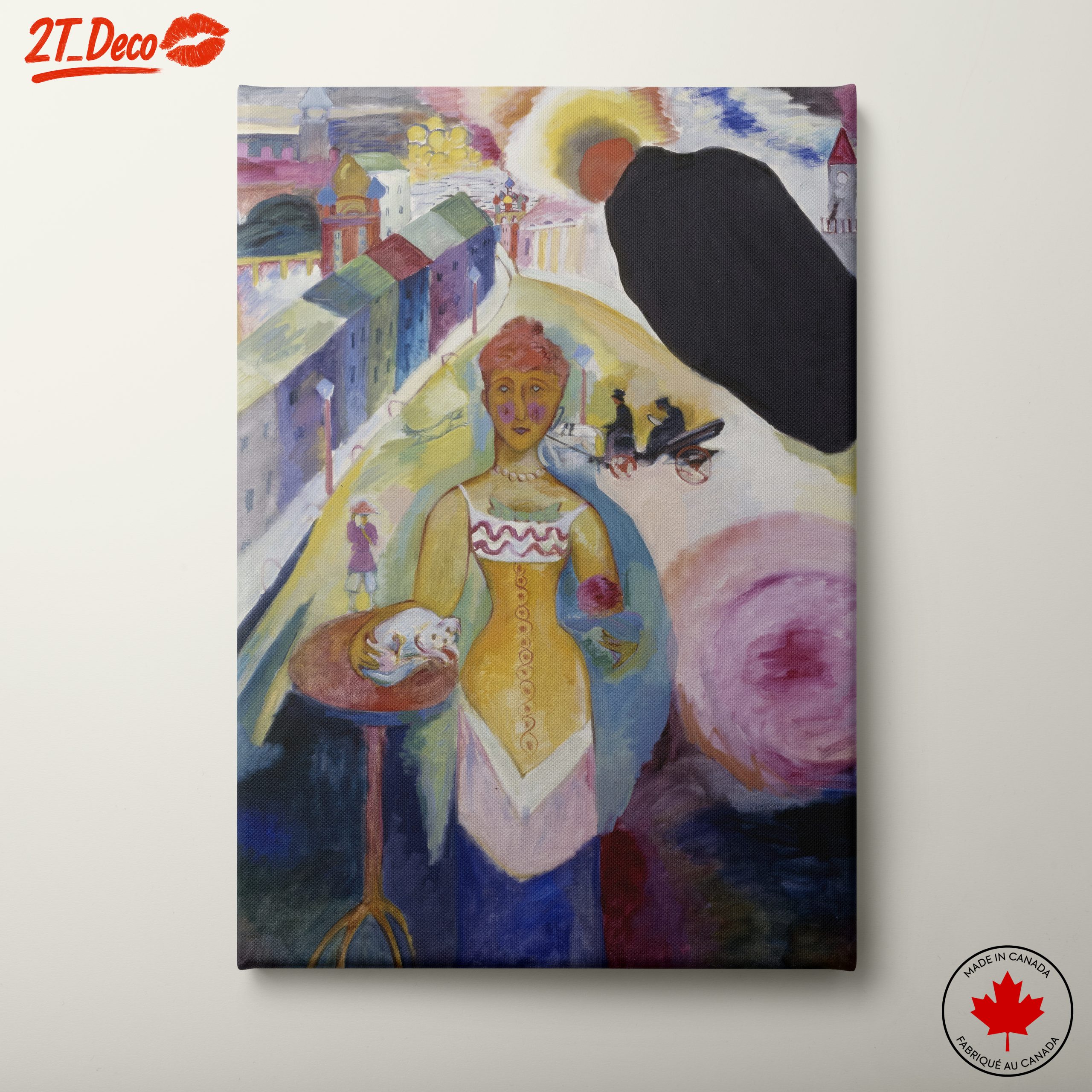 Vibrant Contemporary Cultural Portrait