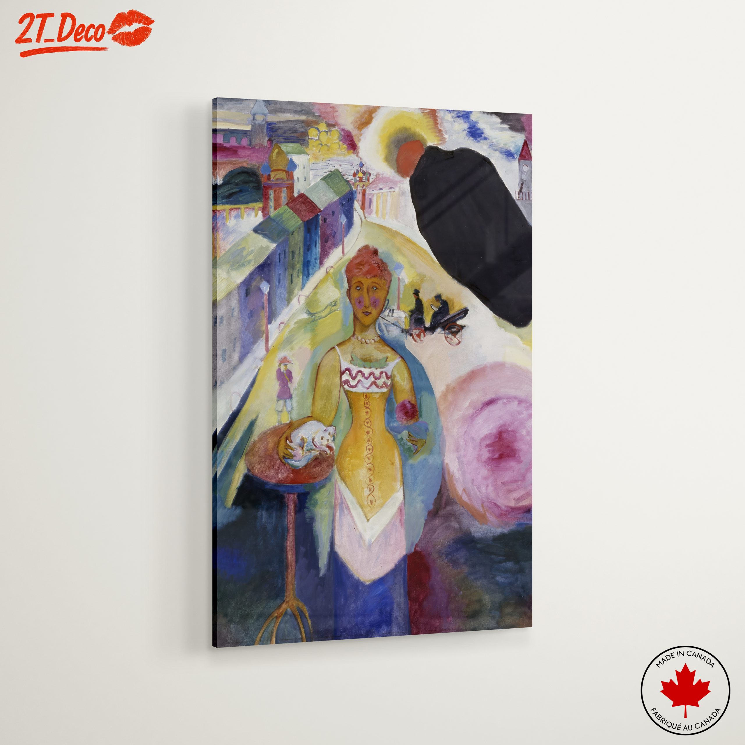 Vibrant Contemporary Cultural Portrait - Image 6