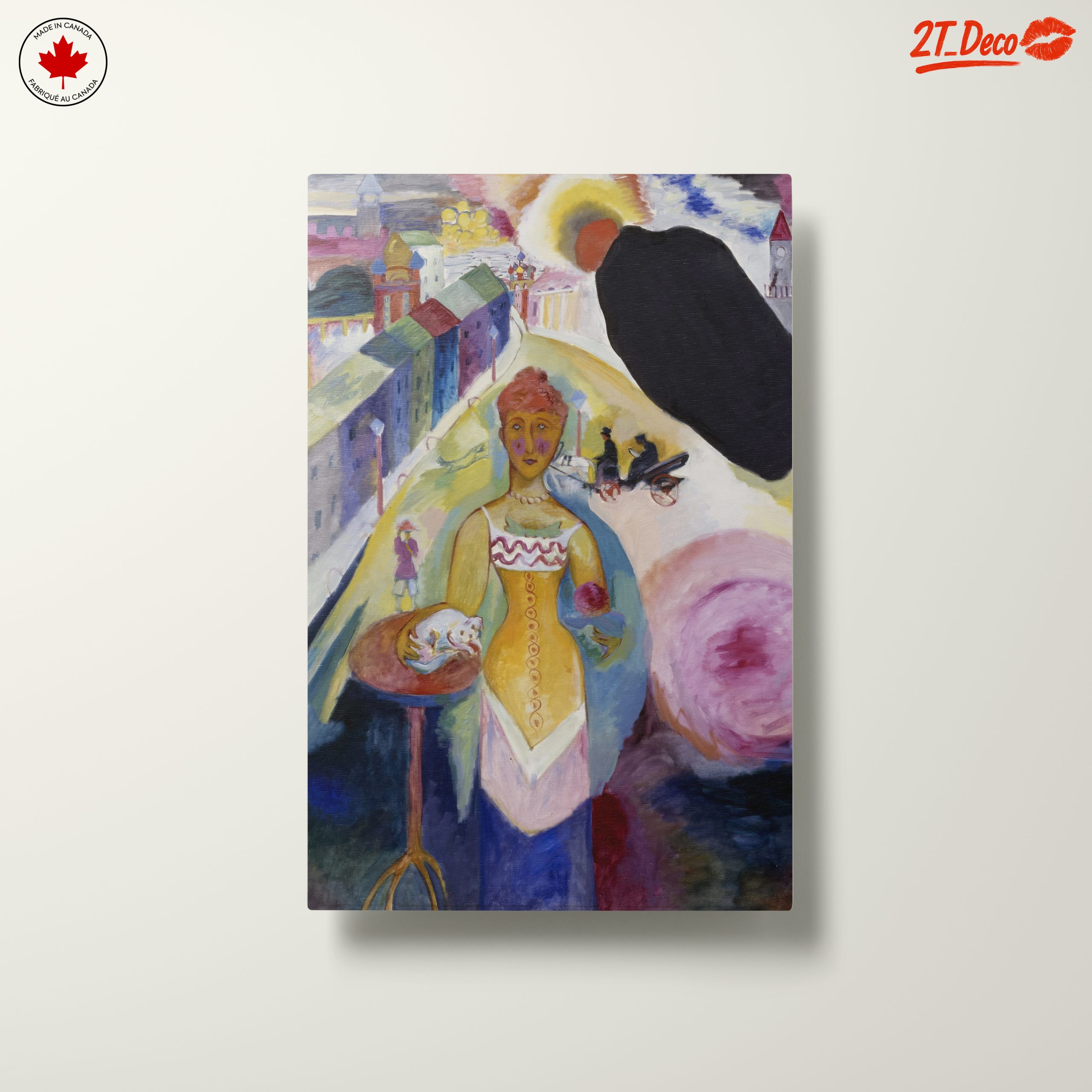Vibrant Contemporary Cultural Portrait - Image 10