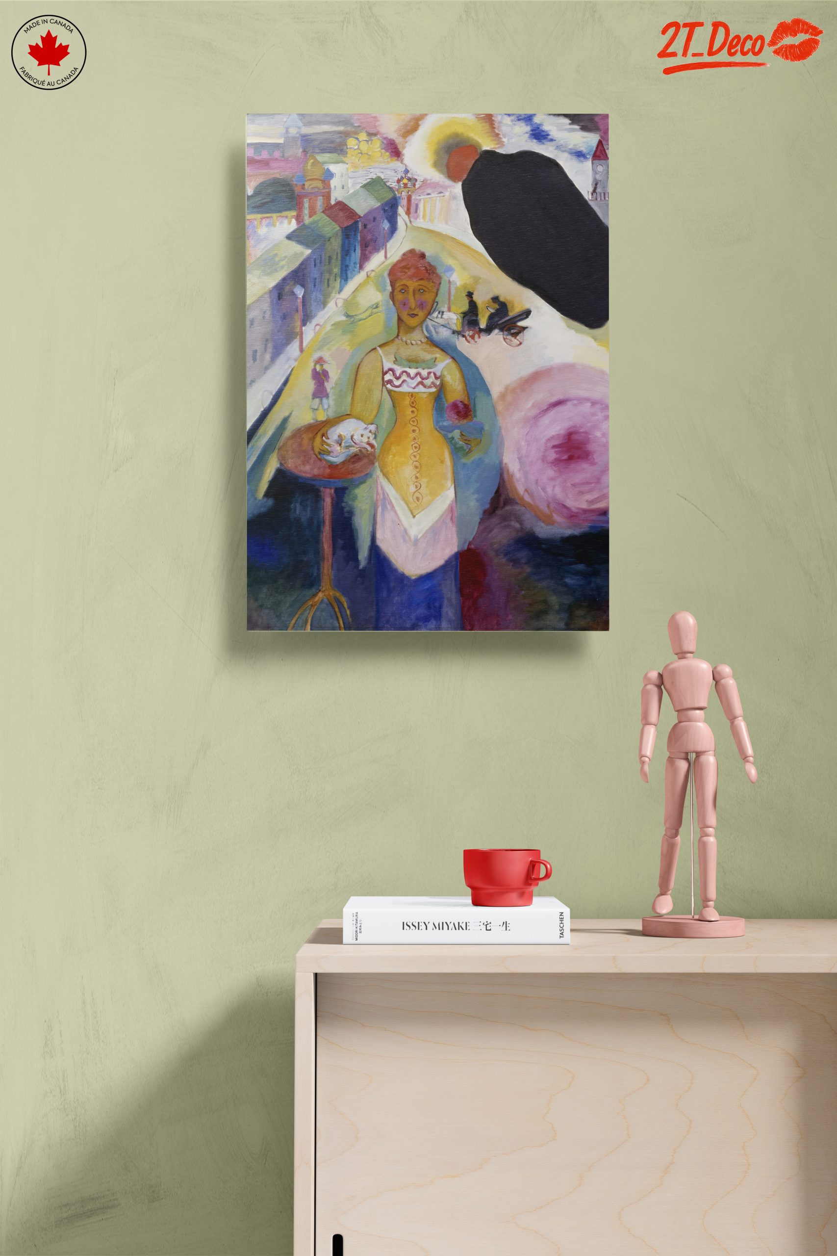 Vibrant Contemporary Cultural Portrait - Image 14