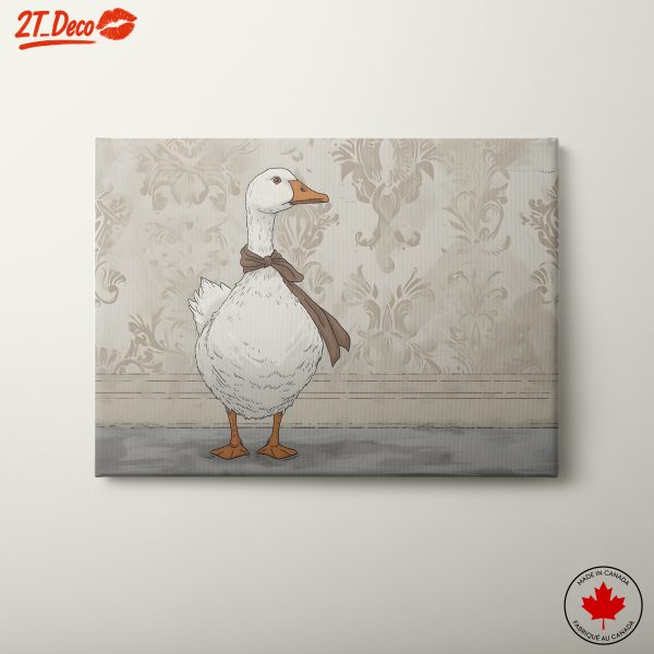 Charming Cartoon Duck Illustration