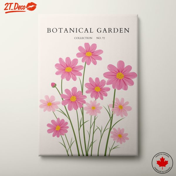Charming Botanical Garden Flower Art