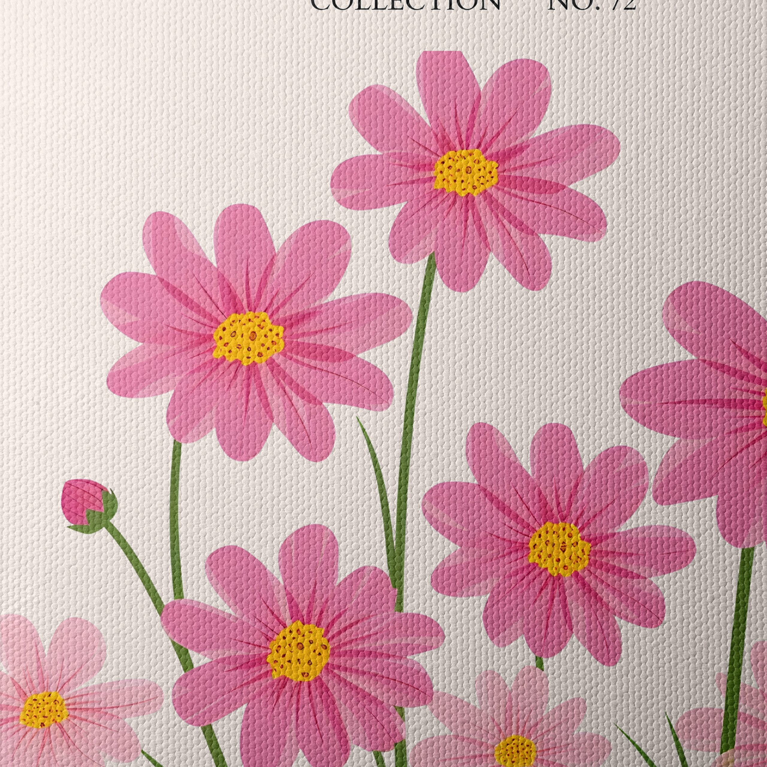 Charming Botanical Garden Flower Art - Image 4
