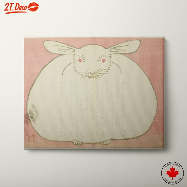 Charming Rabbit Illustration Art