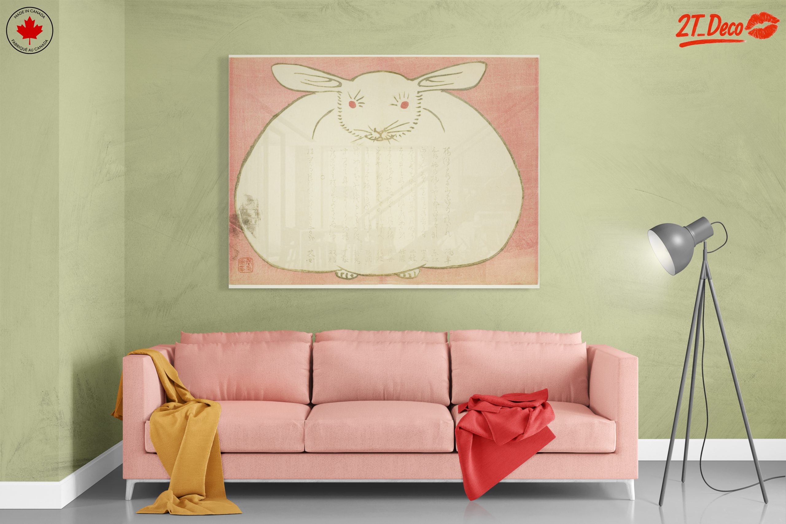 Charming Rabbit Illustration Art - Image 7