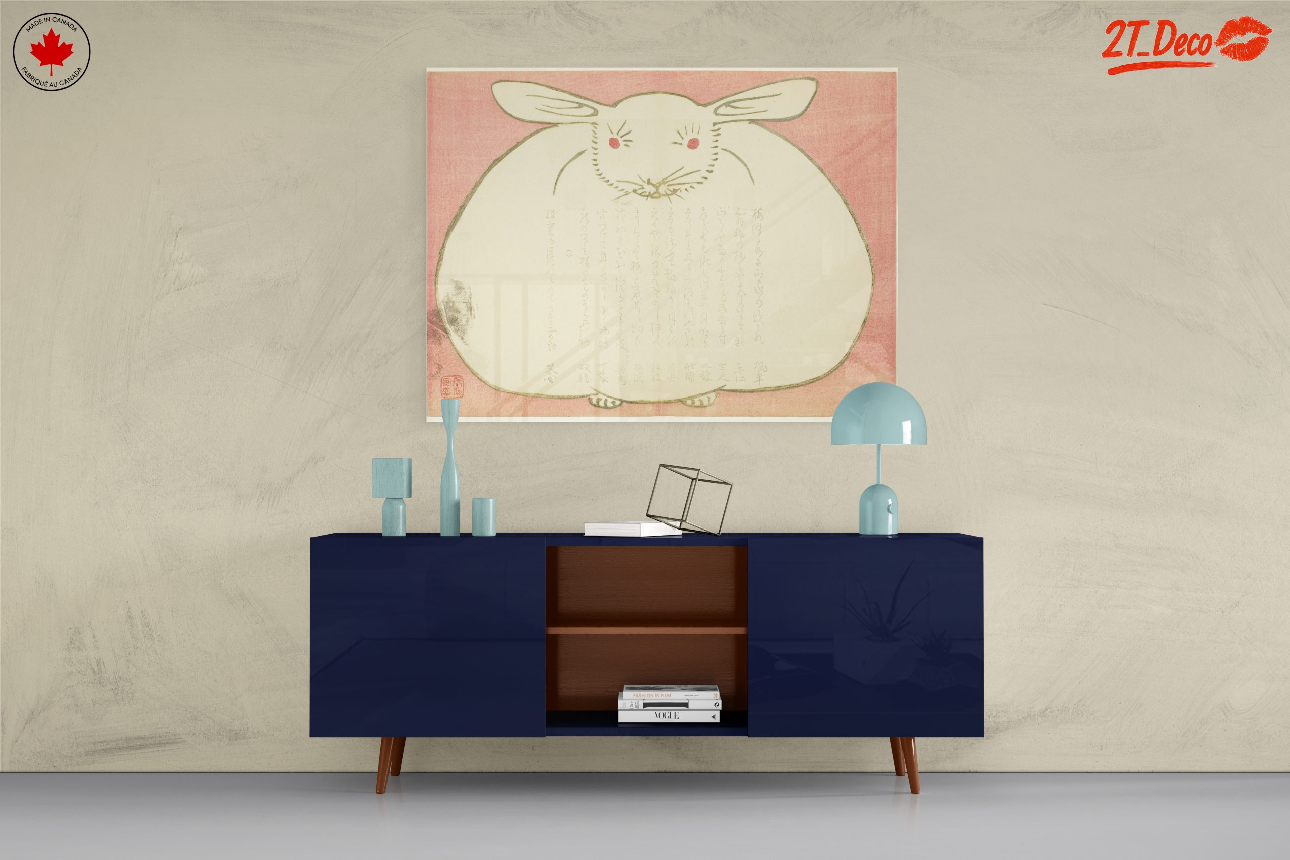 Charming Rabbit Illustration Art - Image 8