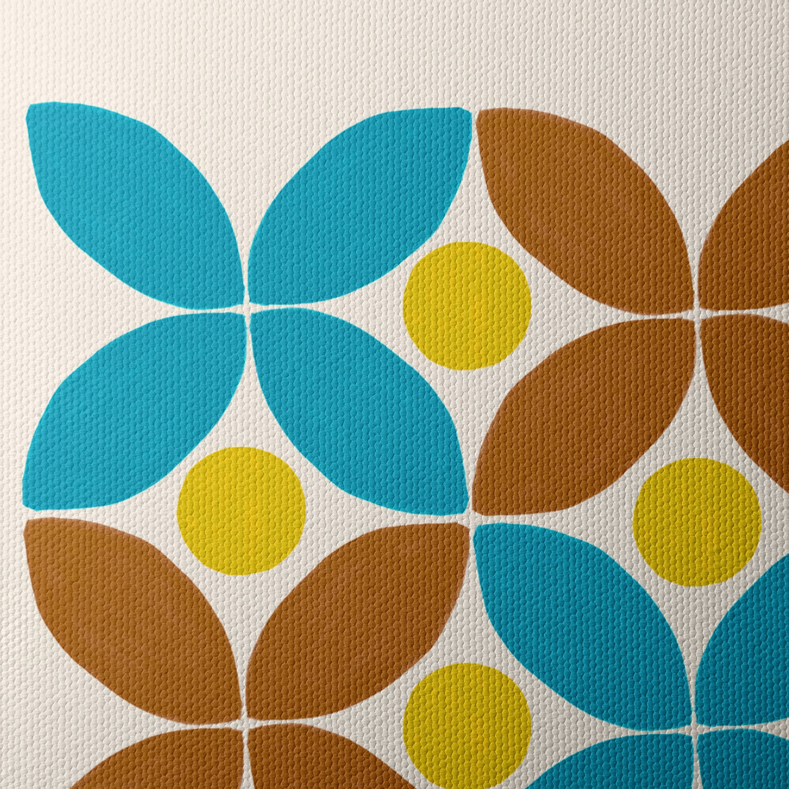Colorful Geometric Floral Art - Image 4