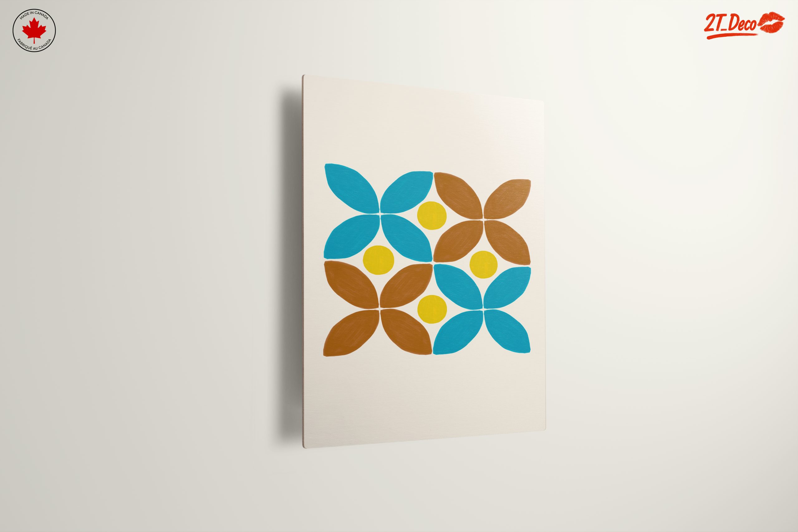 Colorful Geometric Floral Art - Image 13