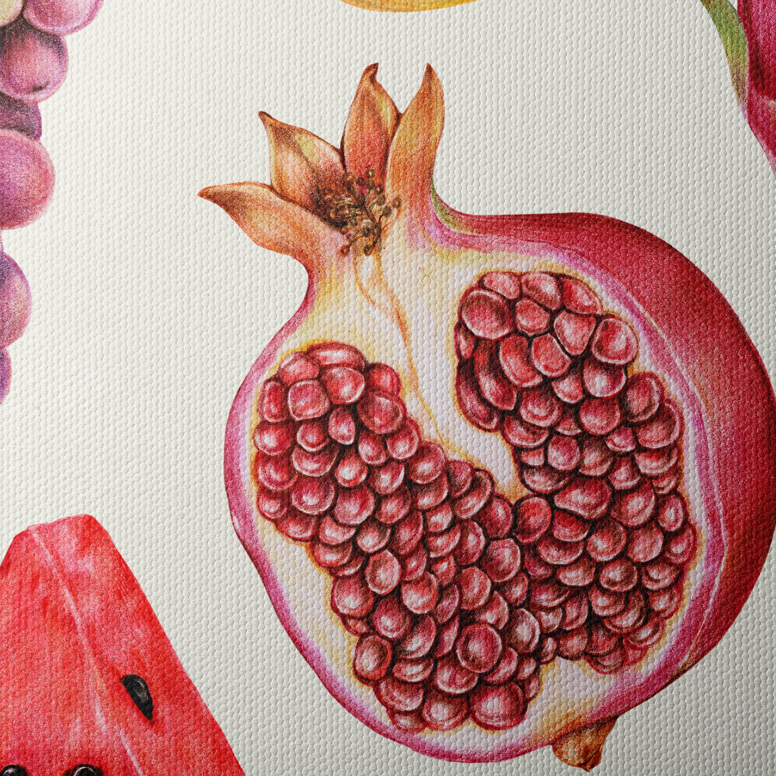 Vibrant Abstract Food Art featuring Fruits - Image 4
