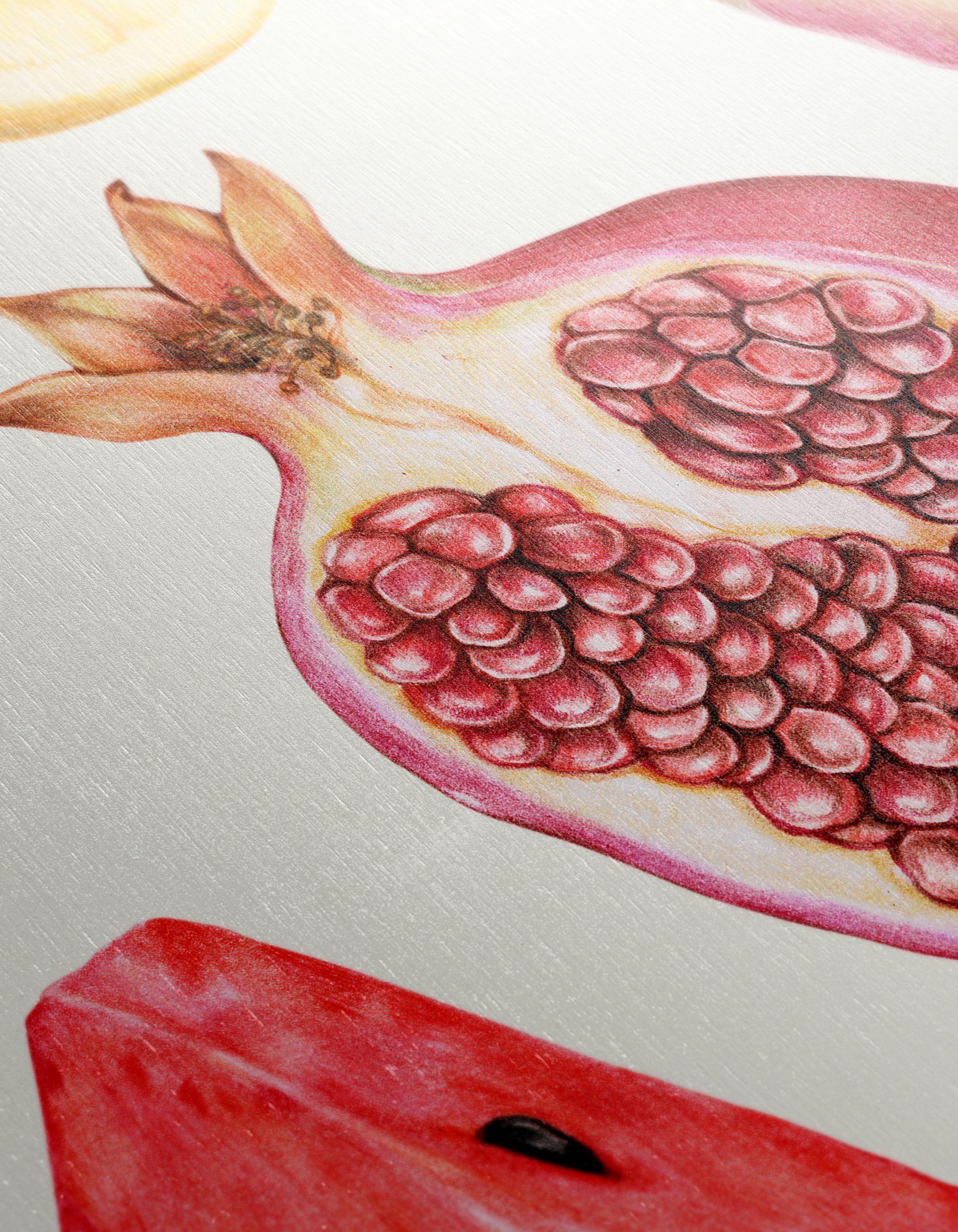 Vibrant Abstract Food Art featuring Fruits - Image 12