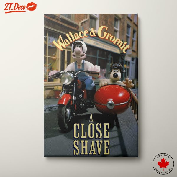 Wallace and Gromit: A Close Shave Artwork