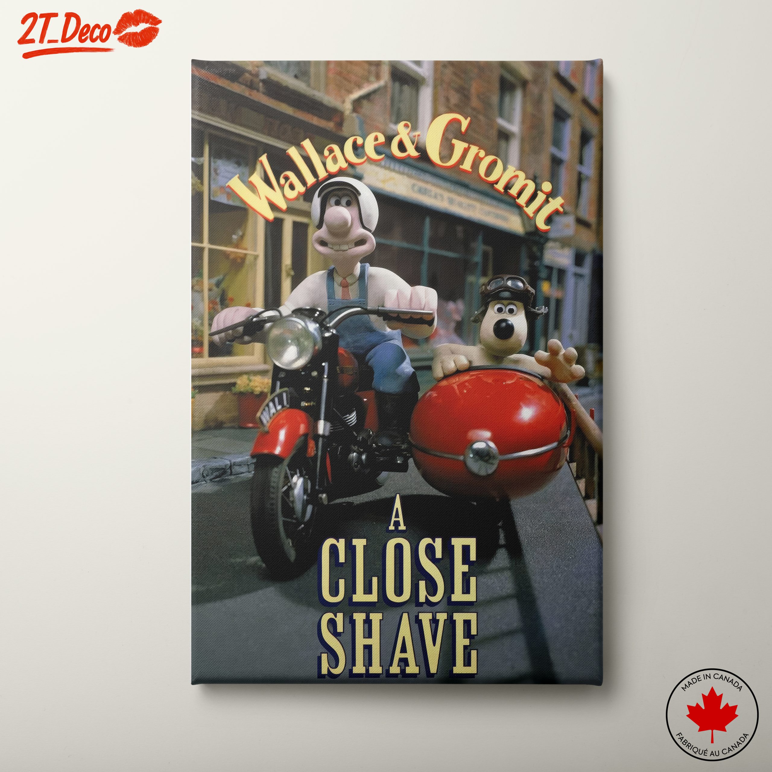 Wallace and Gromit: A Close Shave Artwork