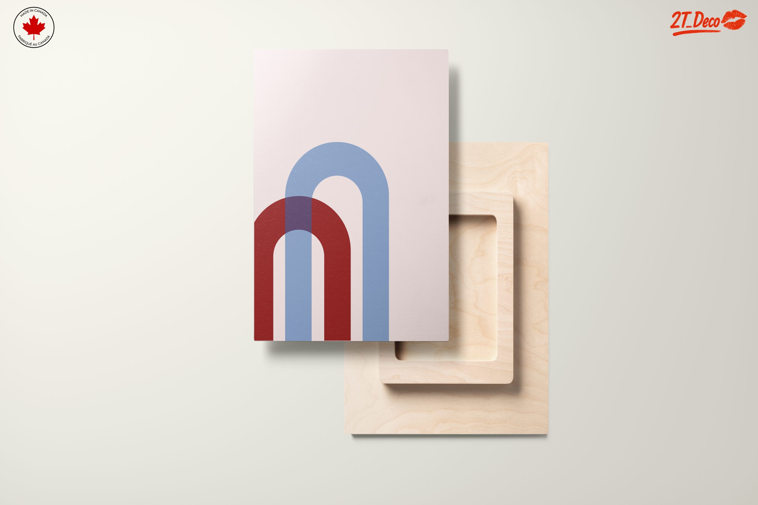 Geometric Abstract Art in Soft Tones 2 - Image 11