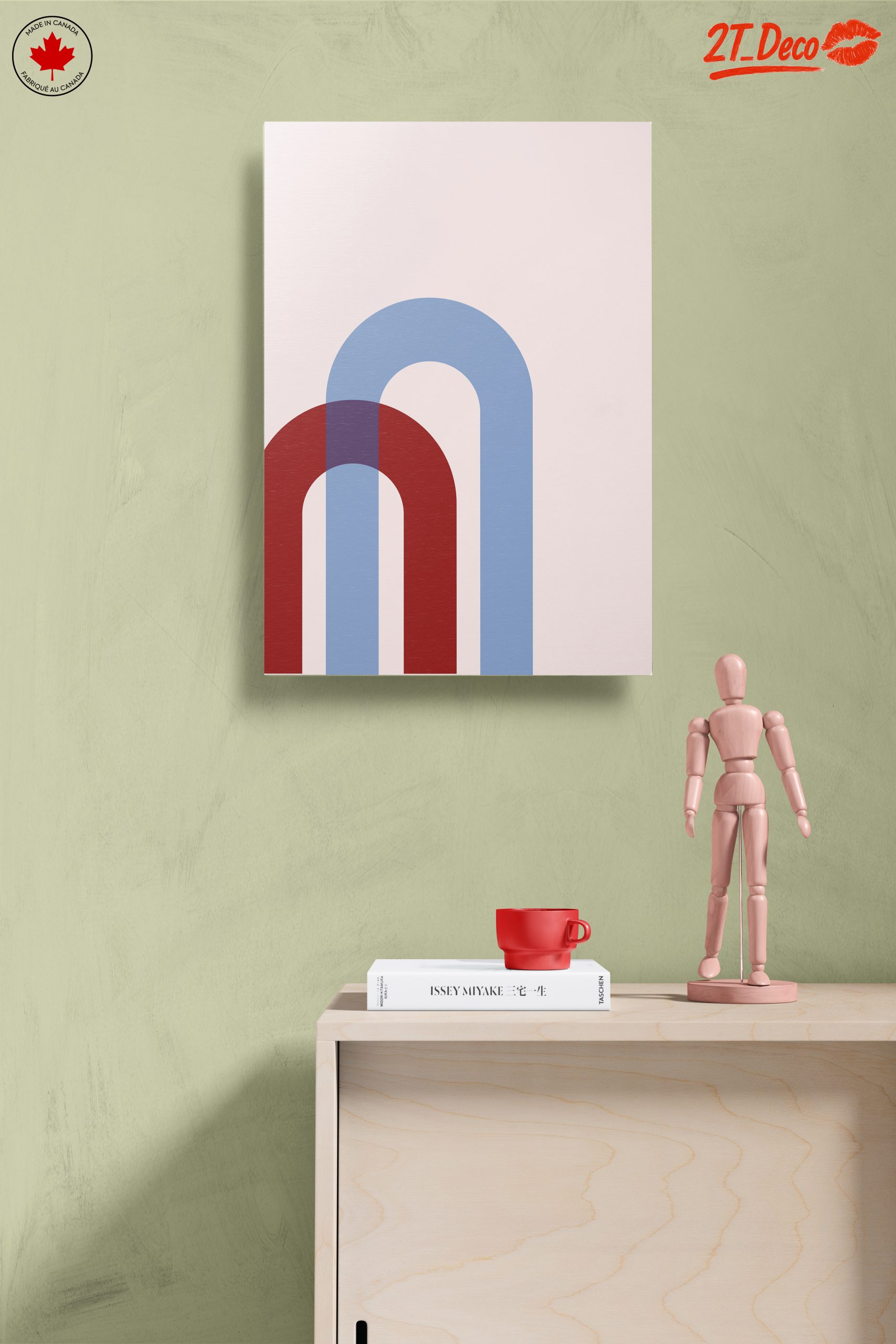 Geometric Abstract Art in Soft Tones 2 - Image 14