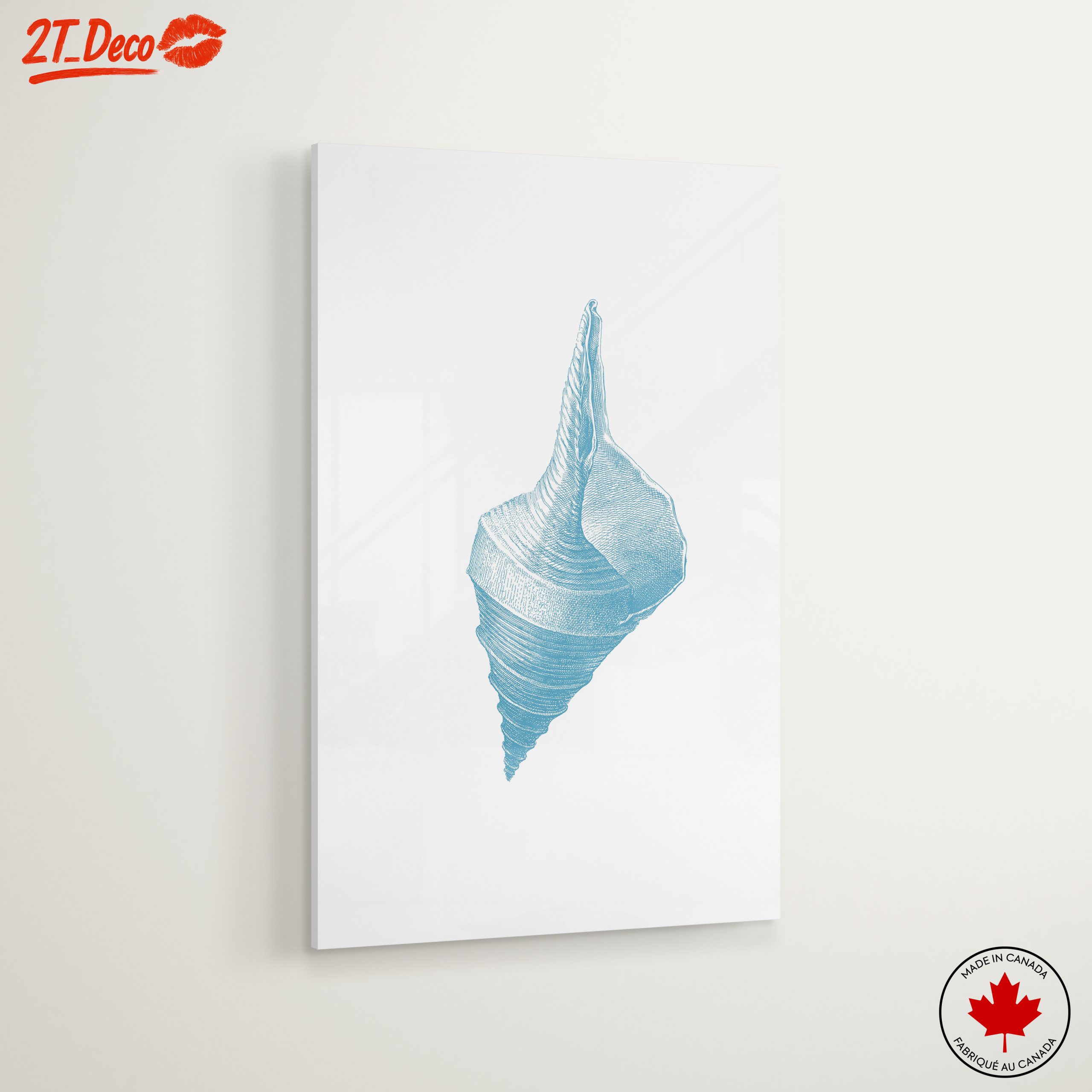 Elegant Shell Botanical Art 2 - Image 6