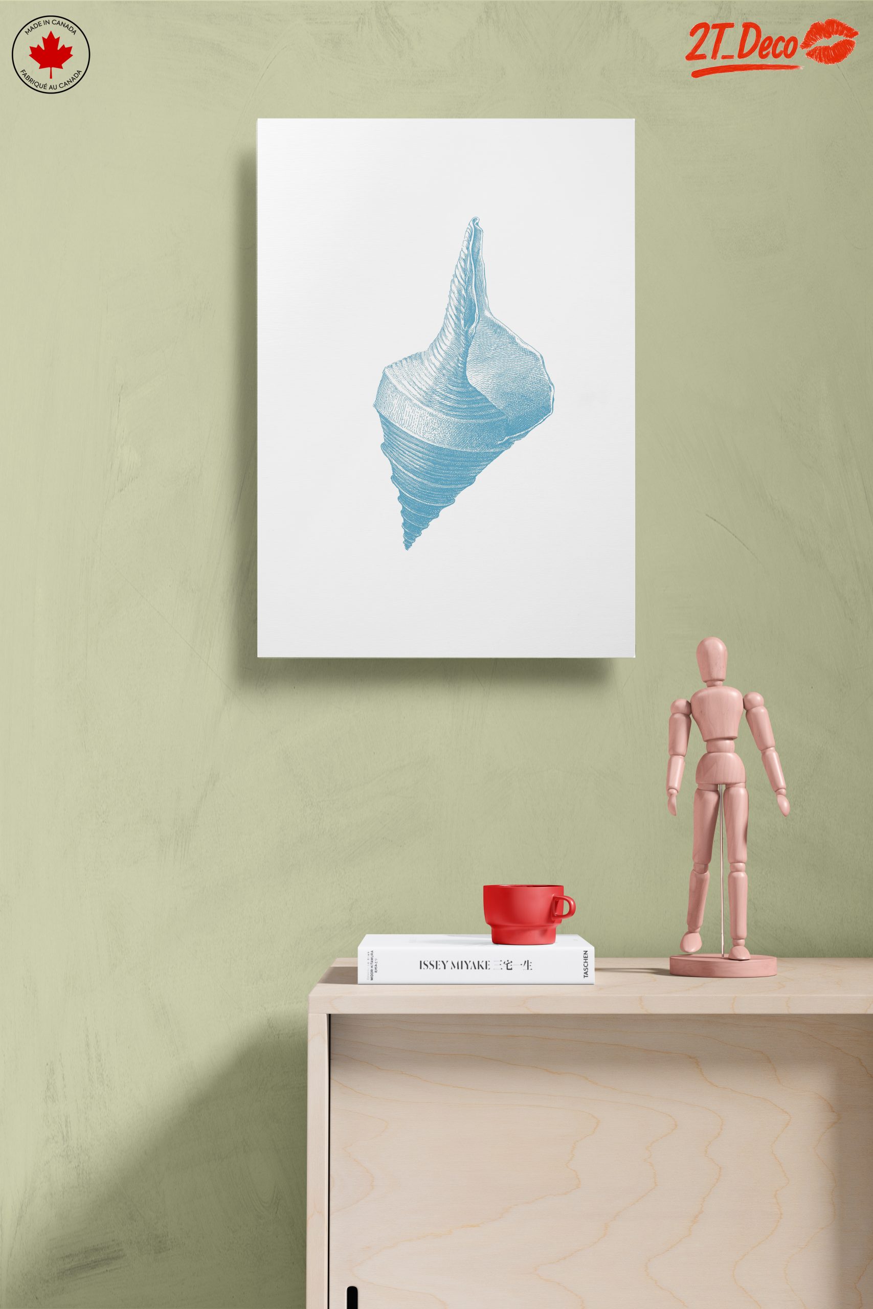 Elegant Shell Botanical Art 2 - Image 14