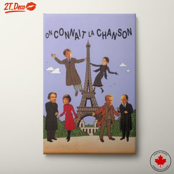 Whimsical Animated Character Art Featuring Paris