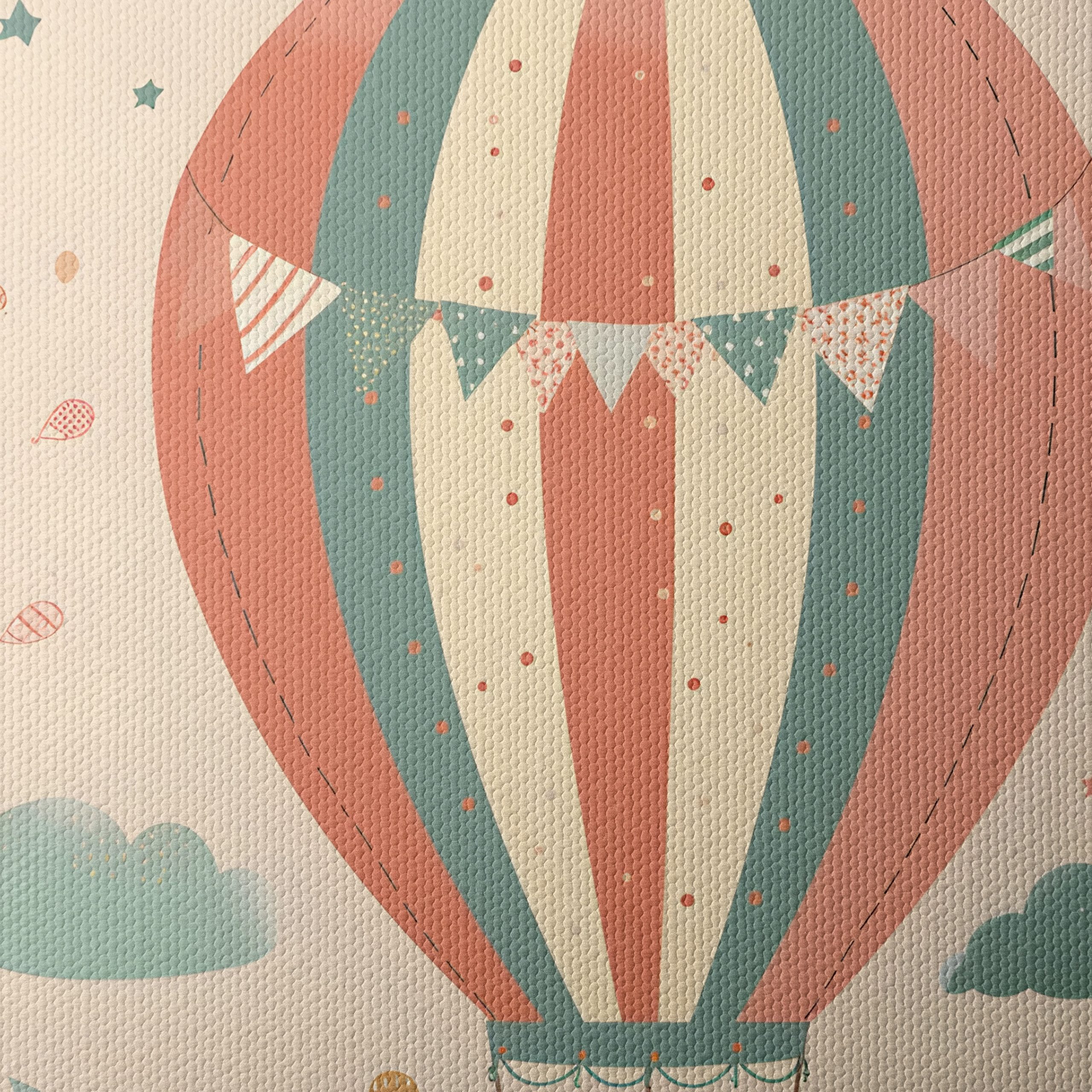 Whimsical Hot Air Balloon Art - Image 4