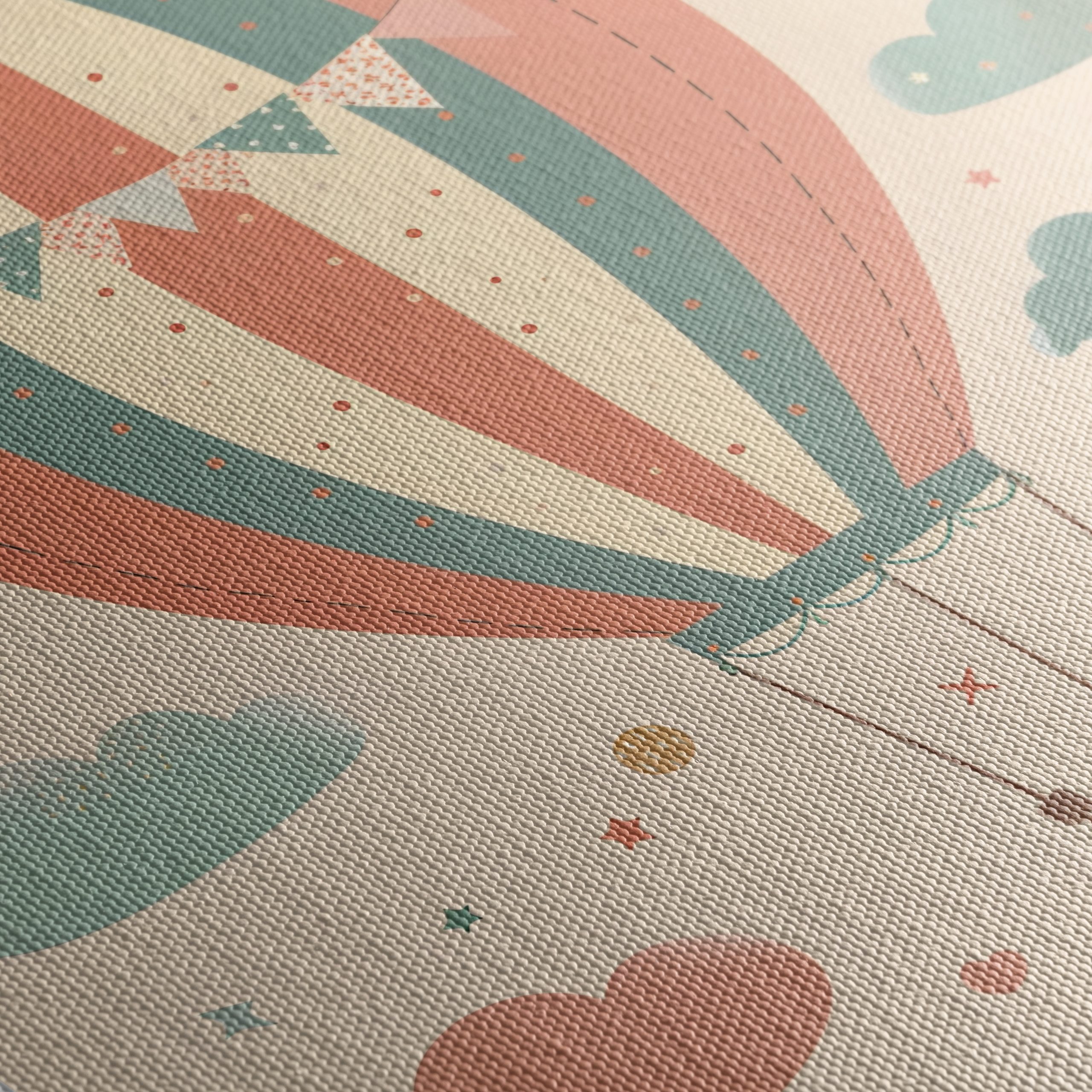 Whimsical Hot Air Balloon Art - Image 5