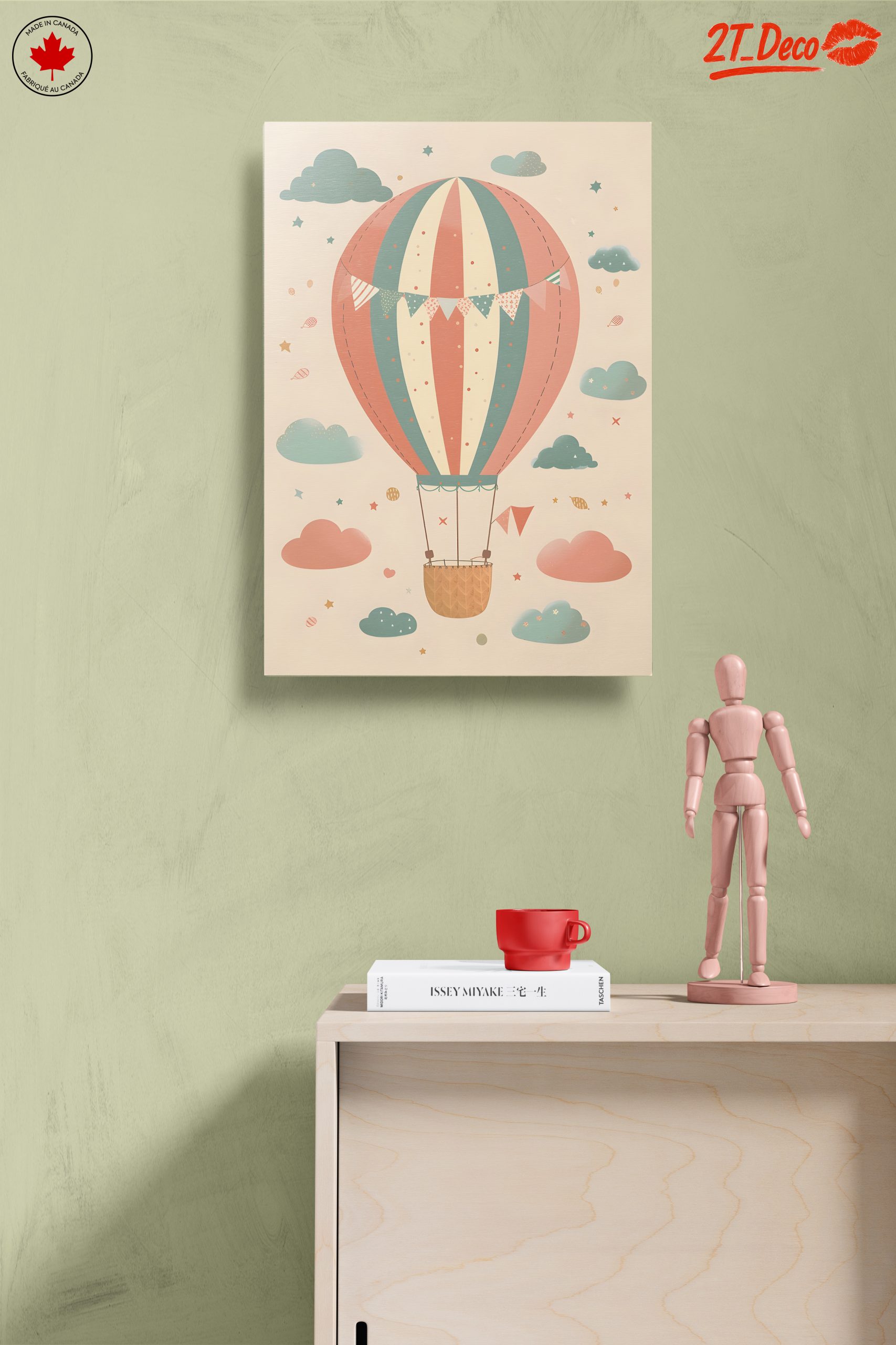 Whimsical Hot Air Balloon Art - Image 14