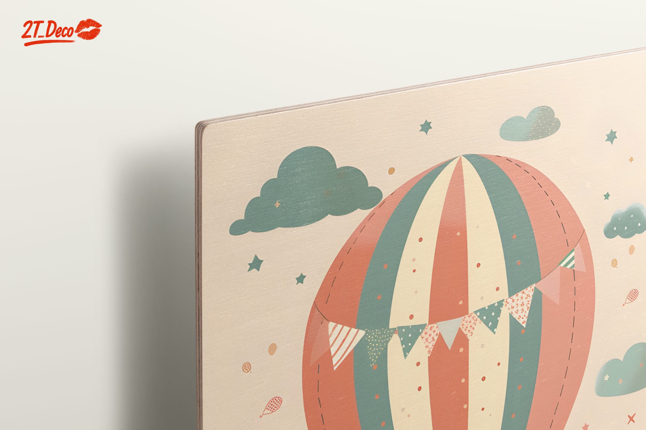 Whimsical Hot Air Balloon Art - Image 15