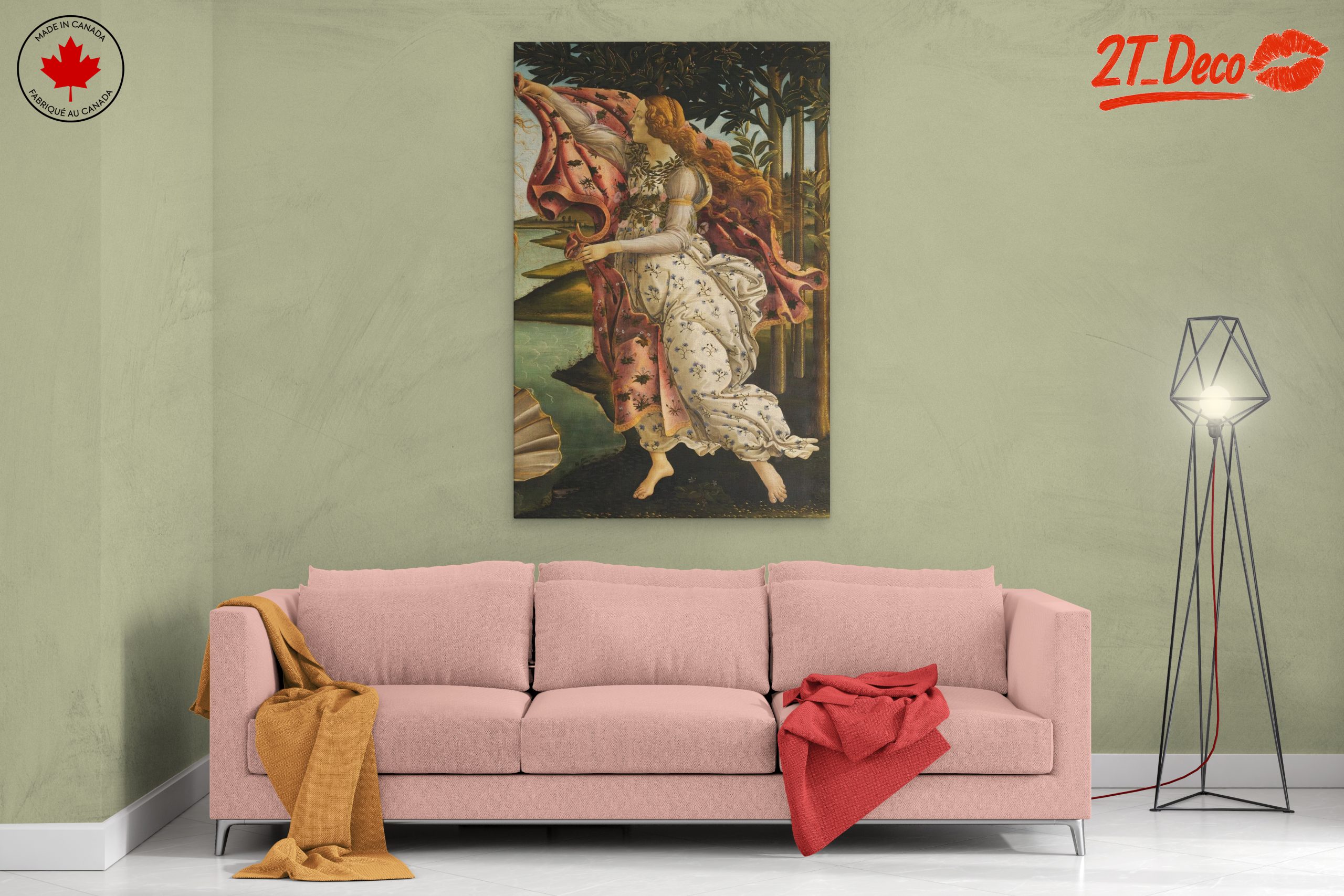 Classic Figure Art Depicting Mythological Beauty - Image 2