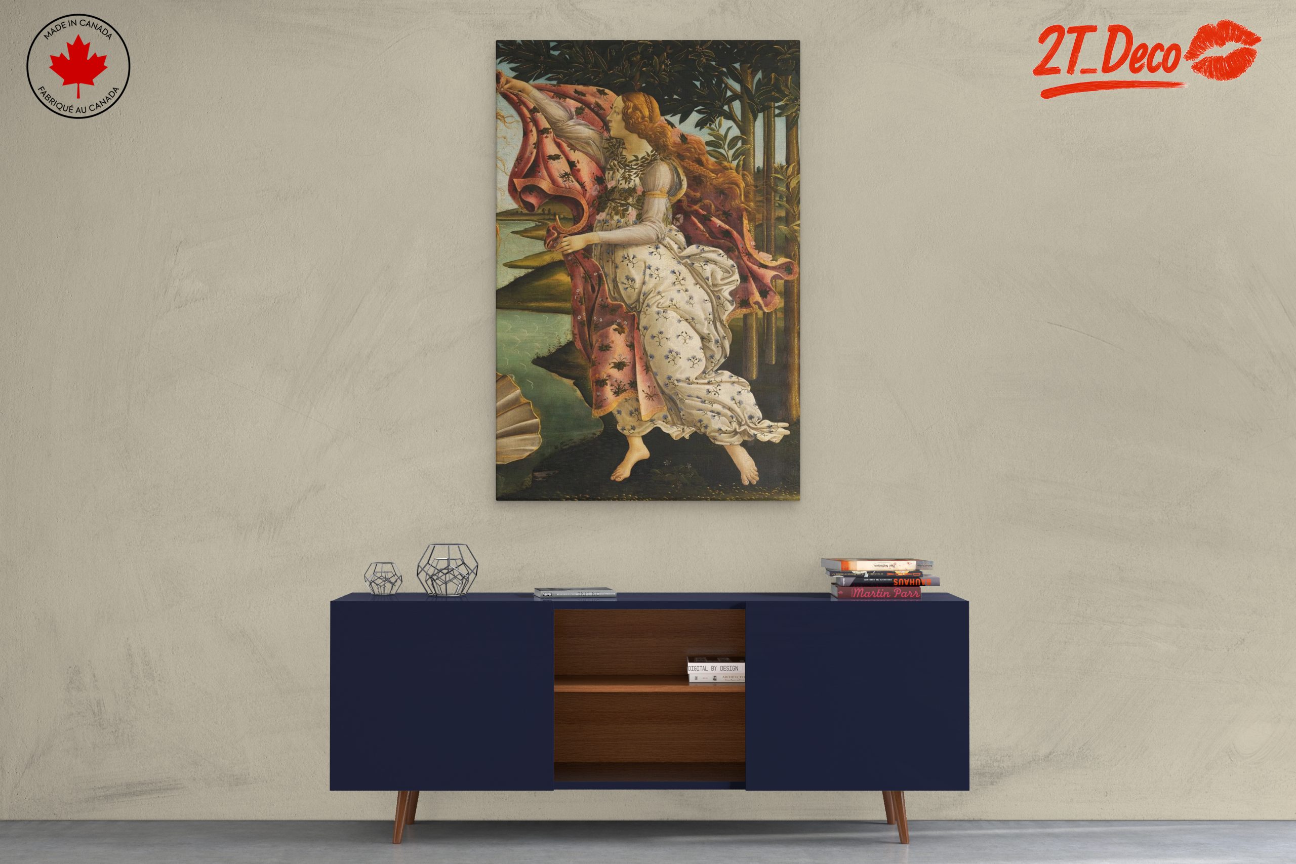 Classic Figure Art Depicting Mythological Beauty - Image 3