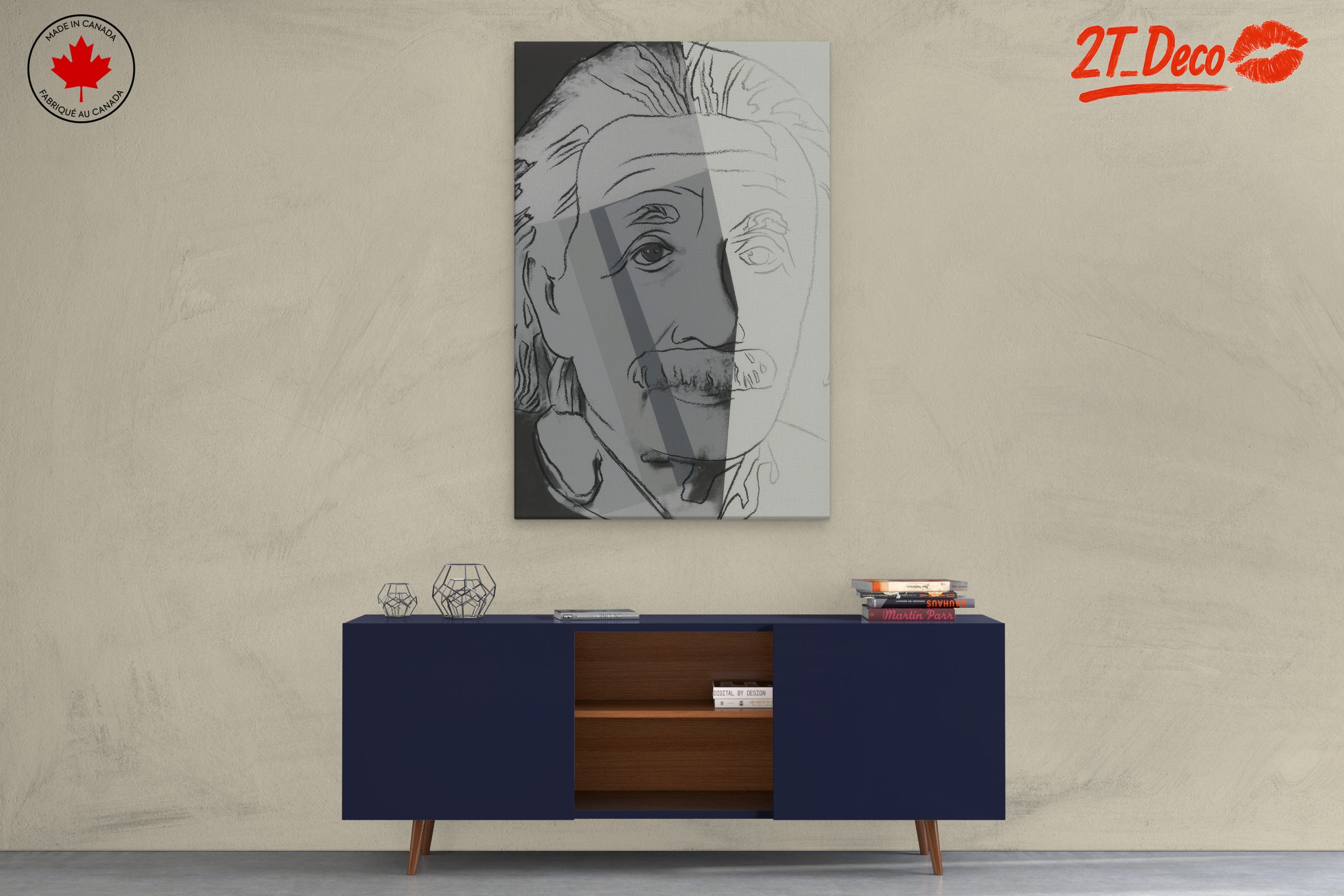 Stylized Portrait of a Renowned Scientist - Image 3
