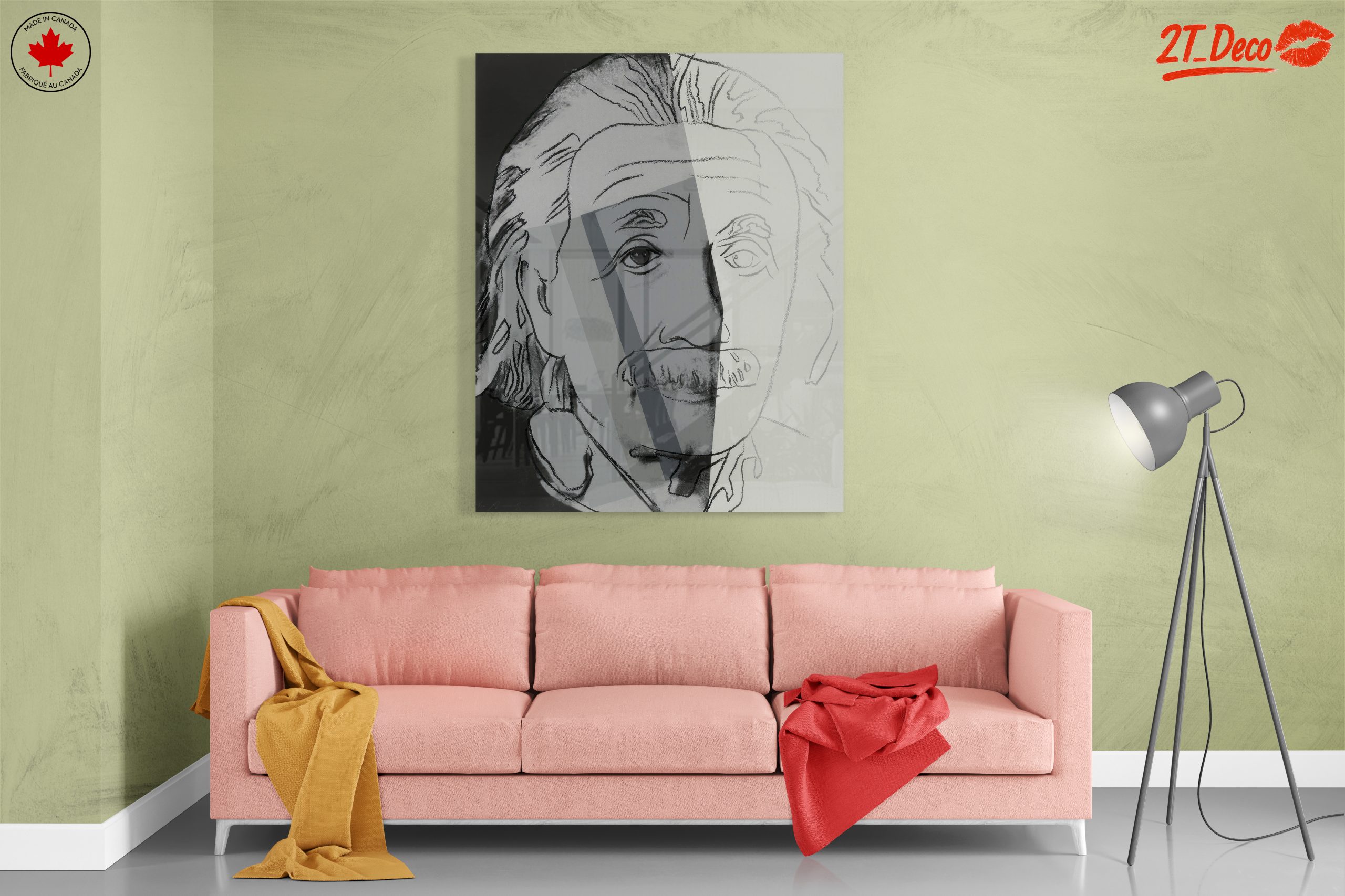 Stylized Portrait of a Renowned Scientist - Image 7