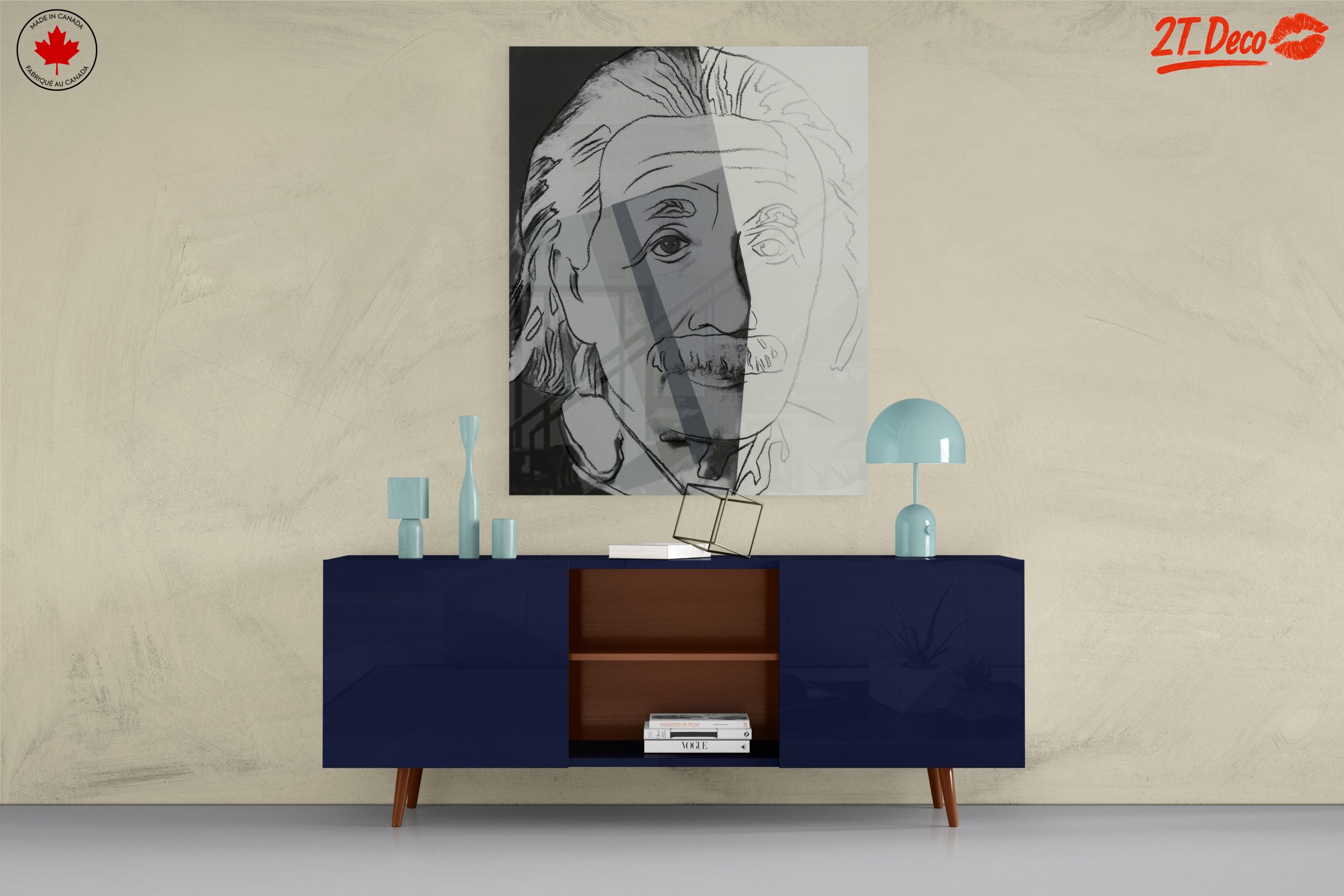 Stylized Portrait of a Renowned Scientist - Image 8
