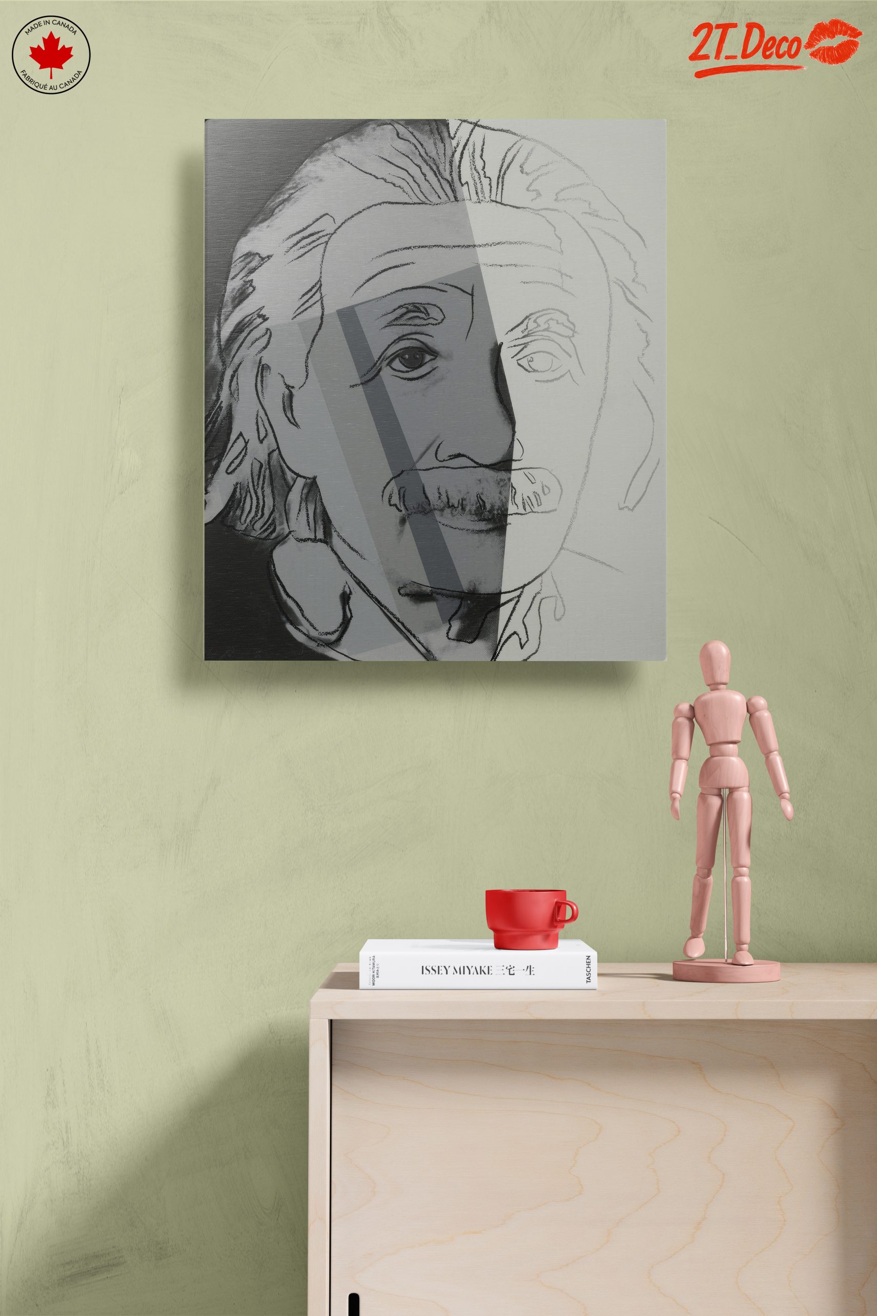 Stylized Portrait of a Renowned Scientist - Image 14