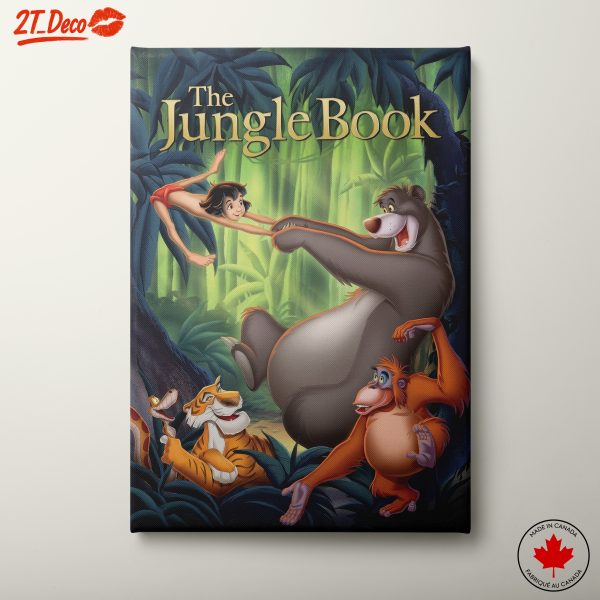 The Jungle Book Animated Characters Art