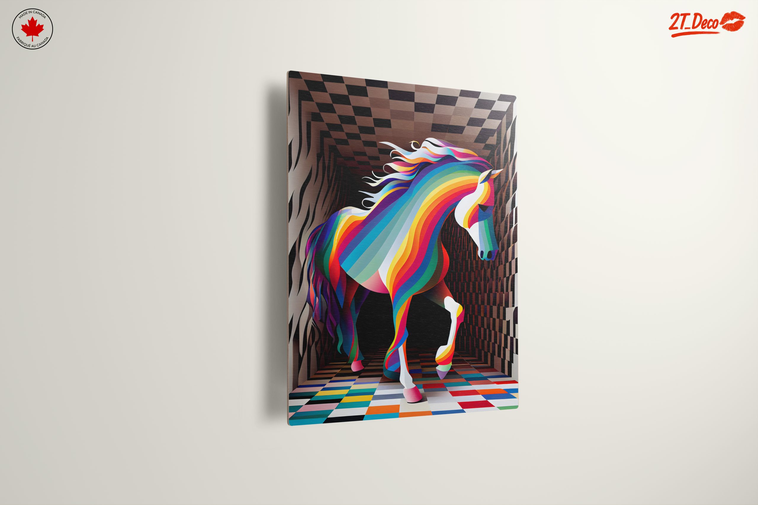 Vibrant Colorful Horse Artwork 2 - Image 13